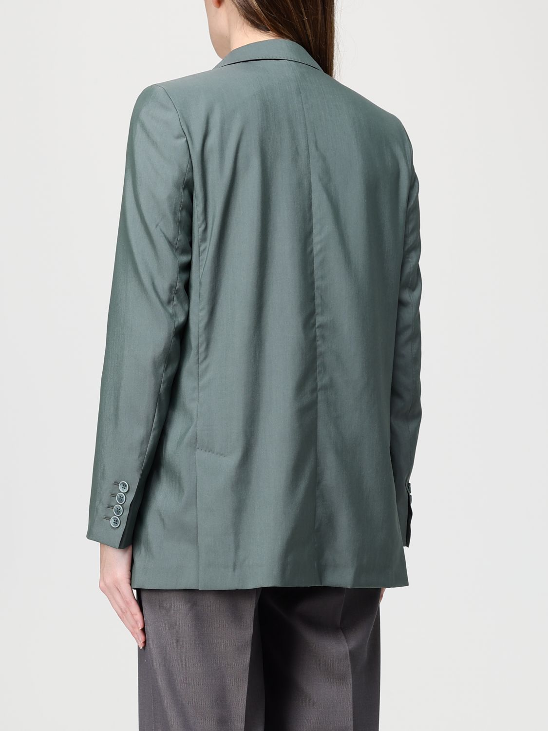 Max Mara Max Mara Jacket Woman Green Size L / US 10 / IT 46 - 3 Thumbnail