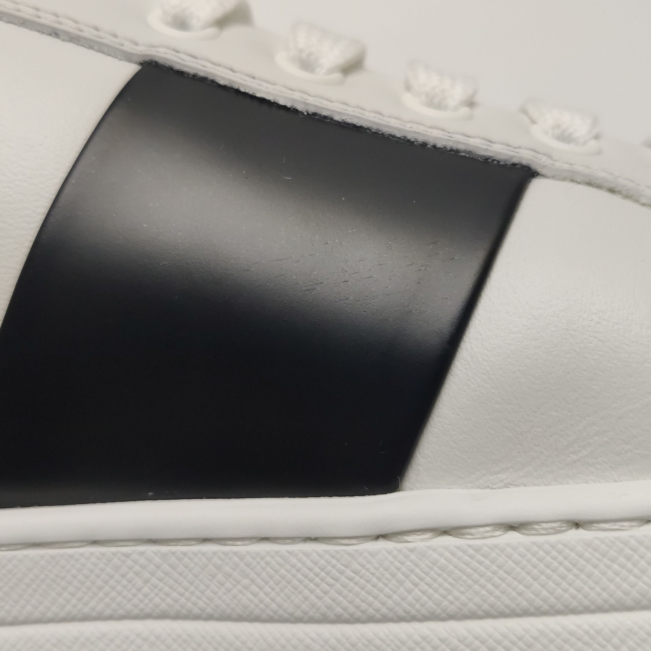 Prada Prada Logo Leather Sneakers 10.5 Size US 10 / EU 43 - 9 Thumbnail