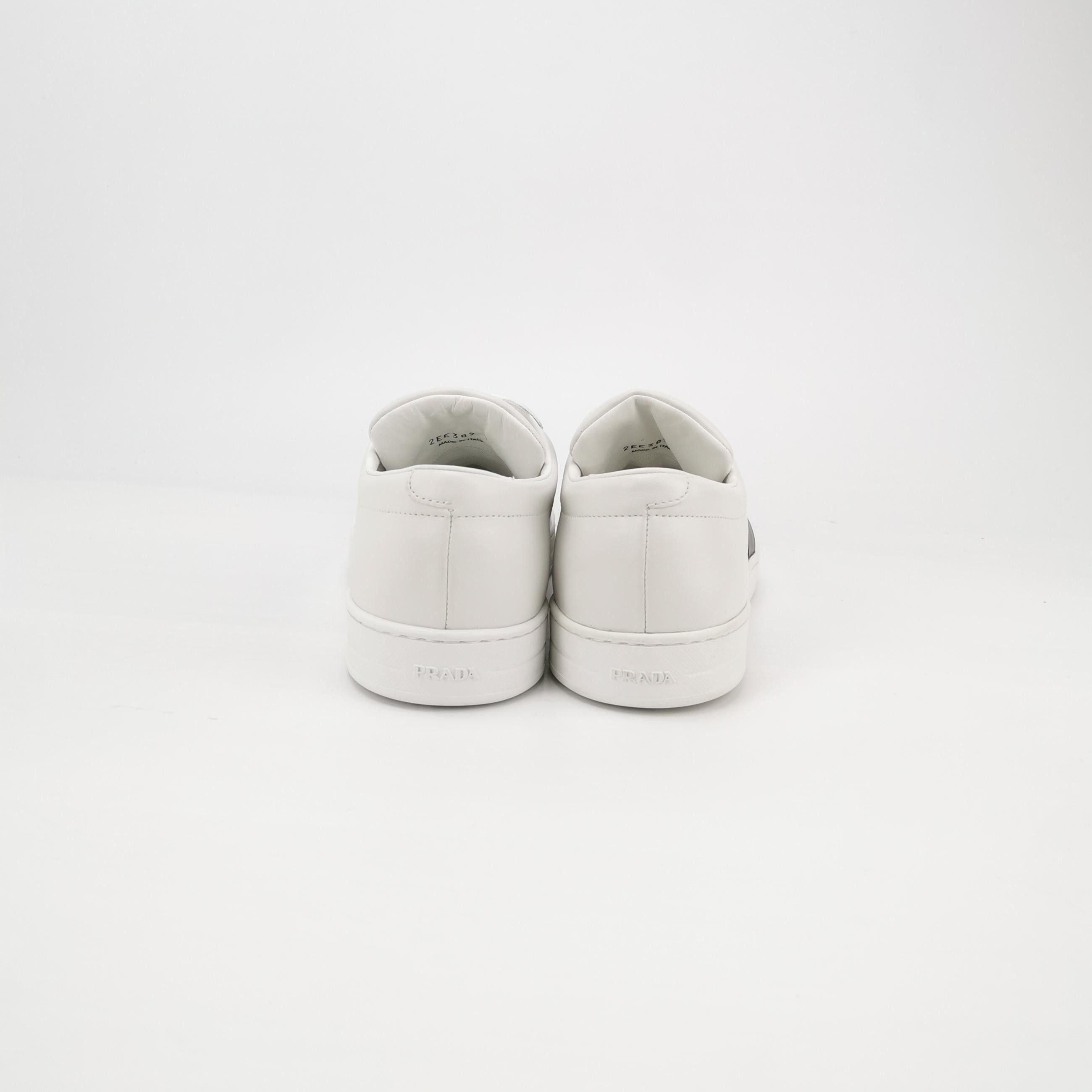 Prada Prada Logo Leather Sneakers 10.5 Size US 10 / EU 43 - 5 Thumbnail