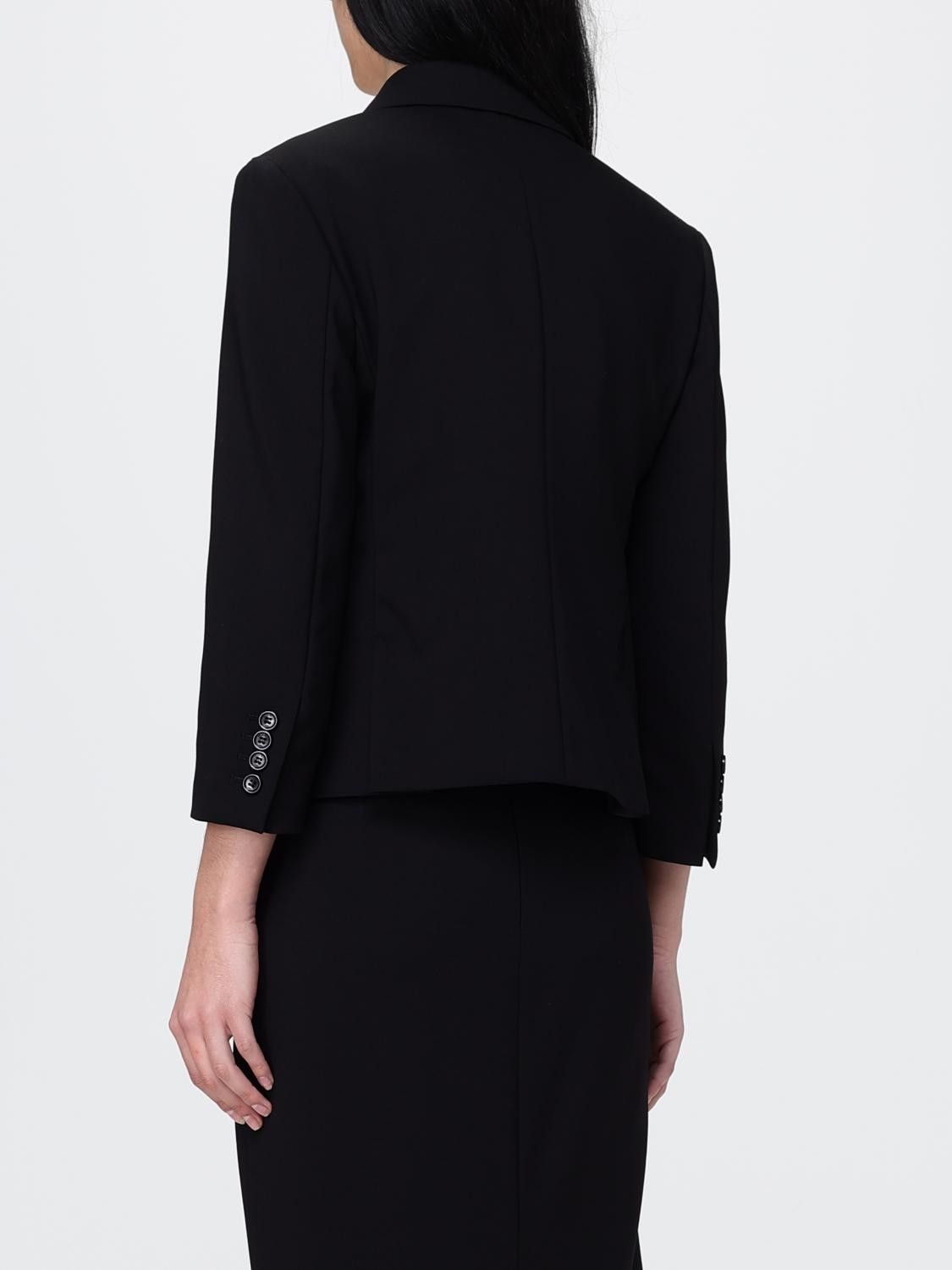 Max Mara Max Mara Jacket Woman Black Size M / US 6-8 / IT 42-44 - 3 Thumbnail