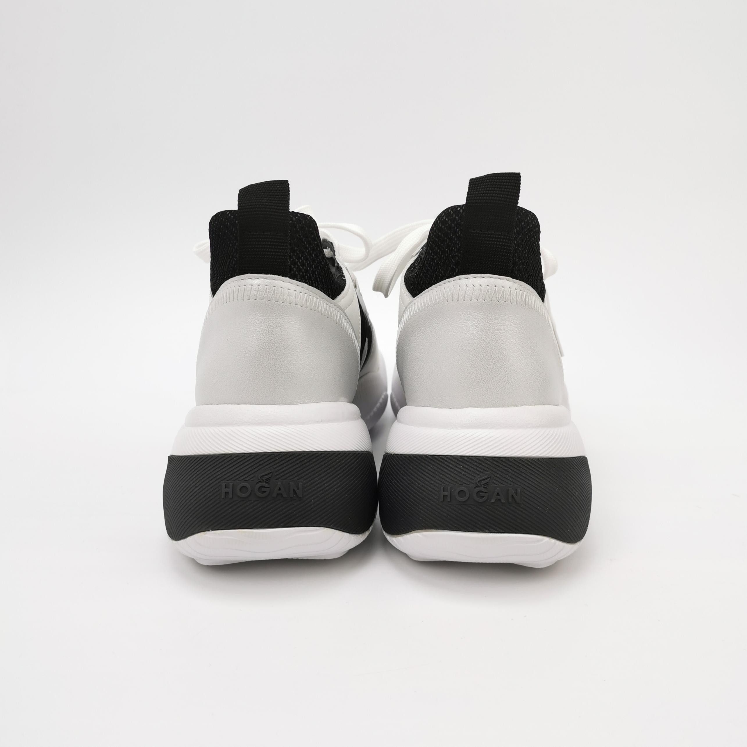 Hogan Hogan Interaction Leather Mesh Sneakers 40 Size US 7 / EU 40 - 5 Thumbnail