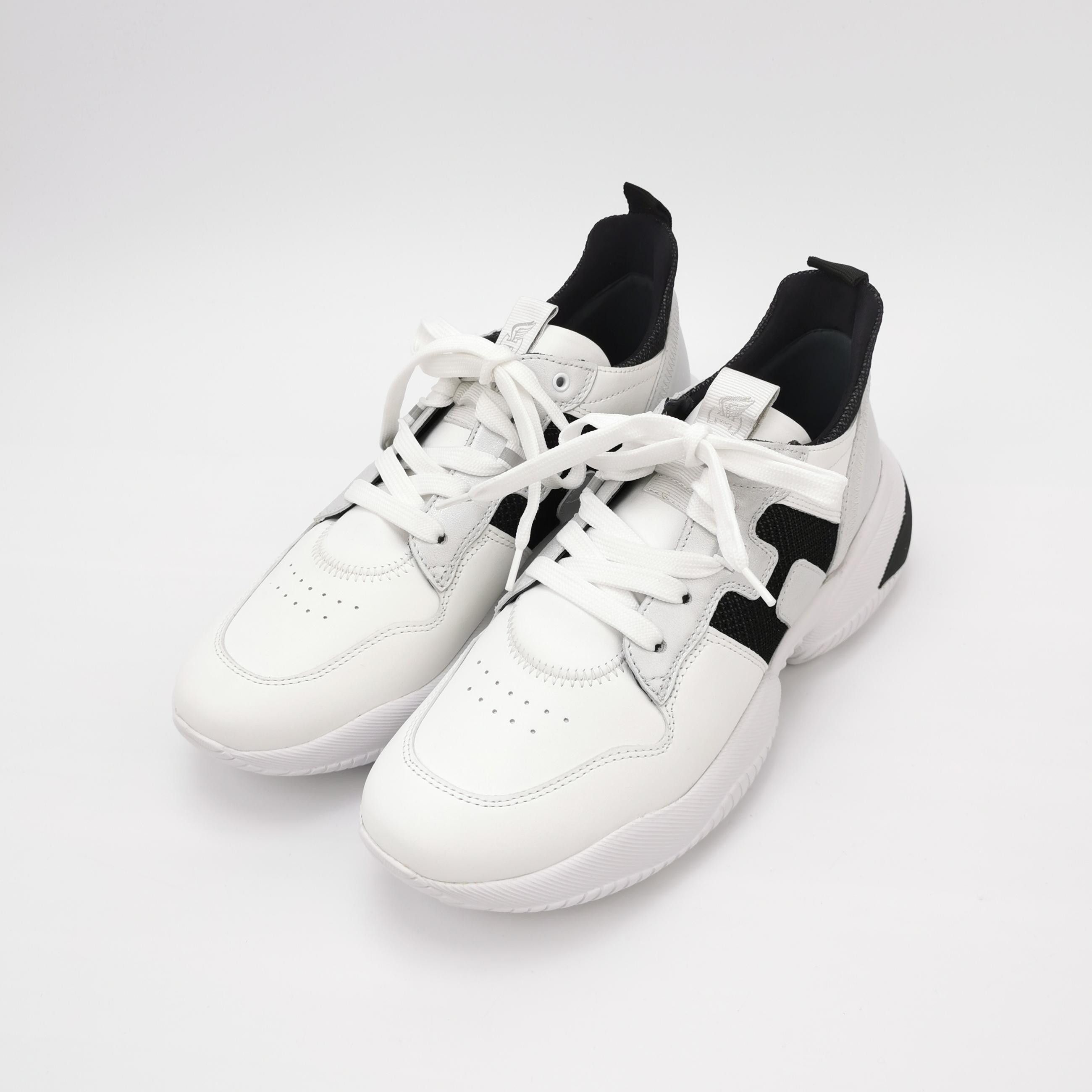 Hogan Hogan Interaction Leather Mesh Sneakers 40 Size US 7 / EU 40 - 3 Thumbnail