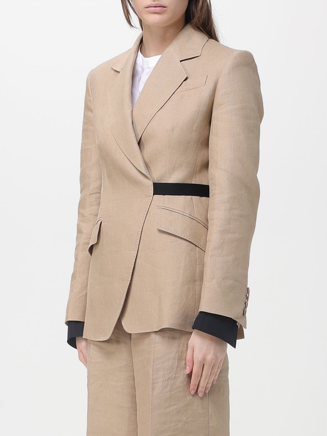 Max Mara Max Mara Jacket Woman Brown Size M / US 6-8 / IT 42-44 - 4 Thumbnail