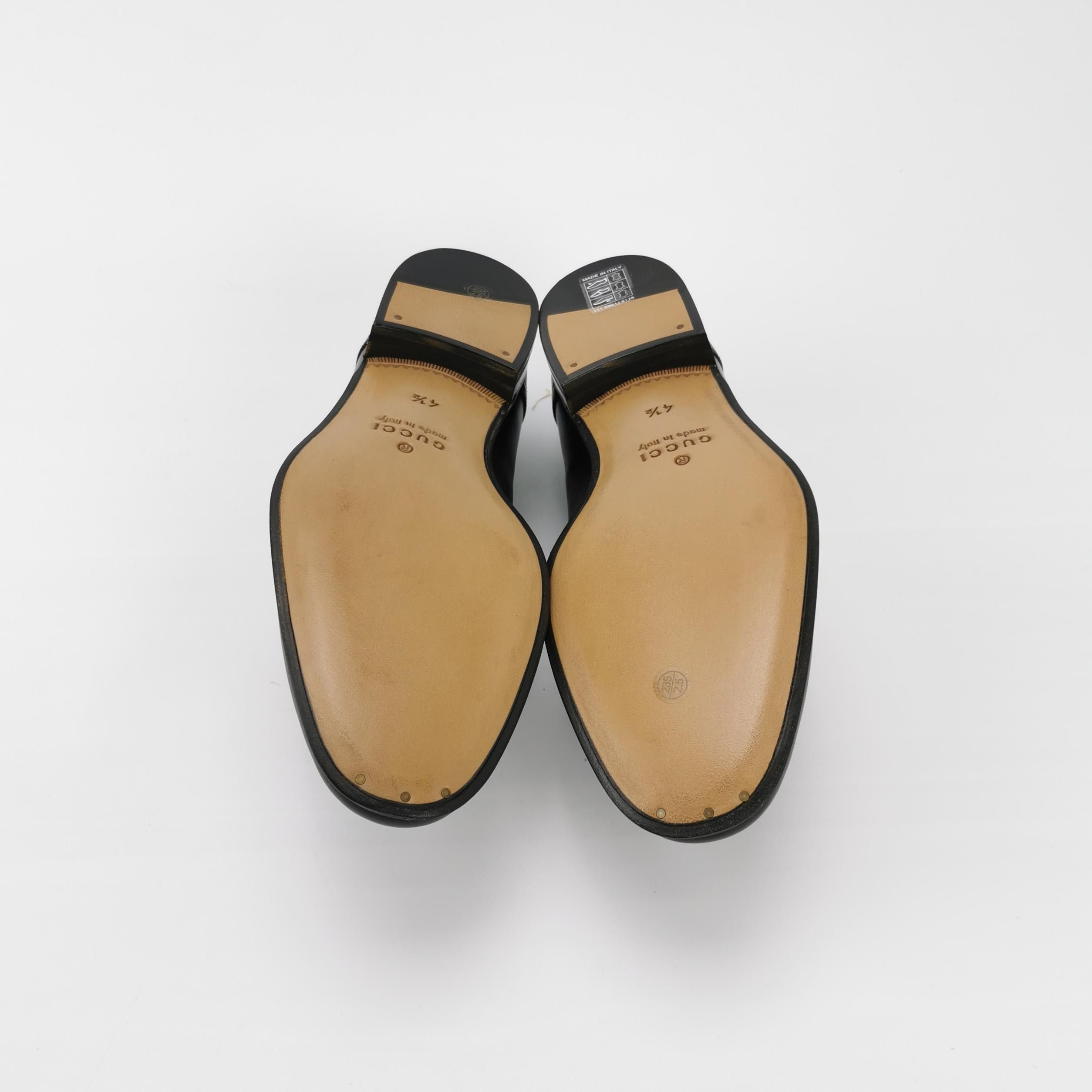 Gucci Gucci Interlocking G Leather Loafers IT 38.5 Size US 8.5 / IT 38.5 - 6 Thumbnail