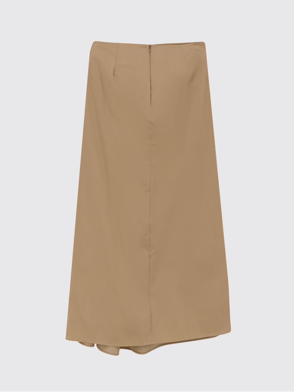 Max Mara Max Mara Skirt Woman Sand Size 27" / US 4 / IT 40 - 3 Thumbnail