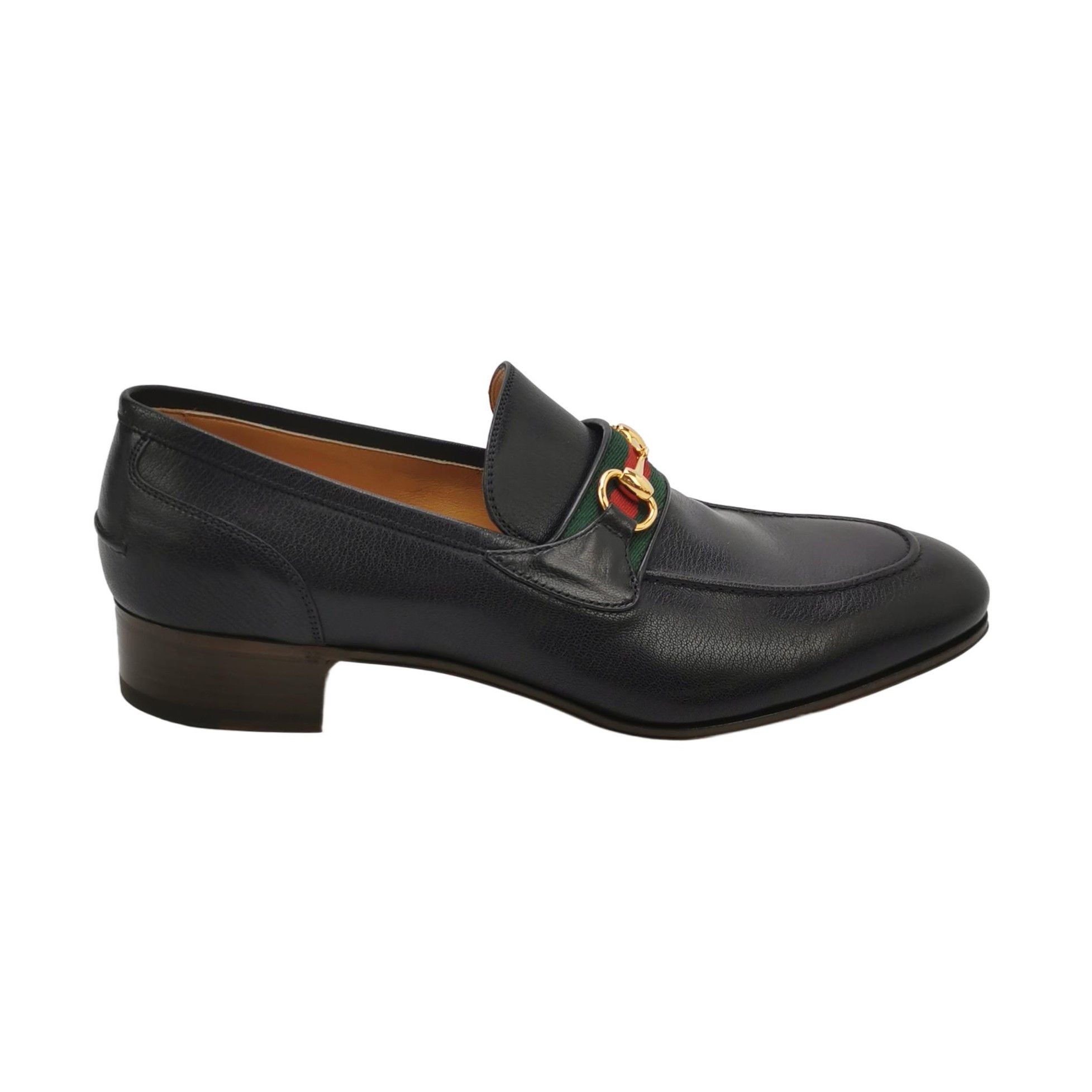 Gucci Gucci Web Stripe Horsebit Loafers 11.5 Size US 12 / EU 45 - 2 Thumbnail
