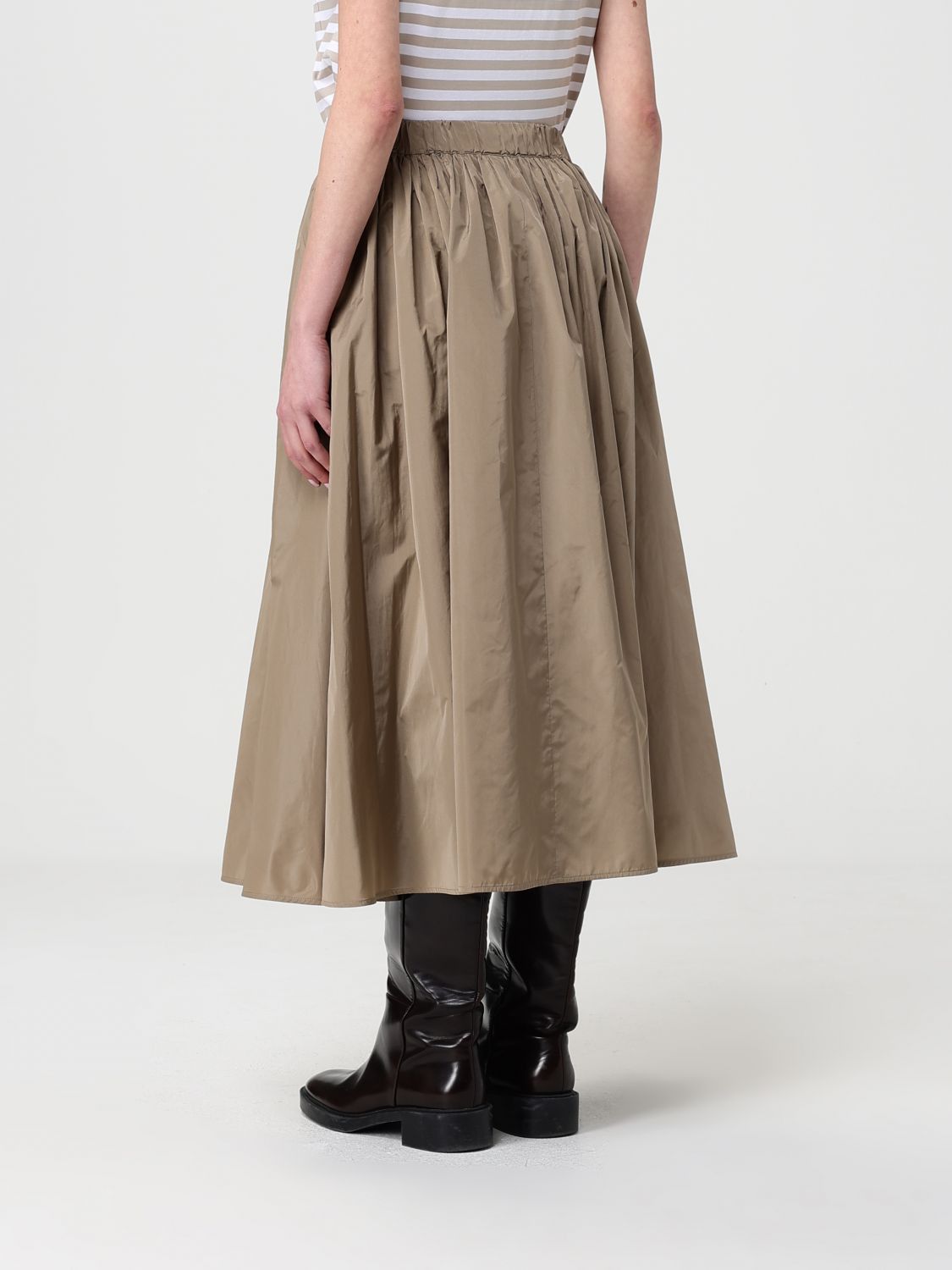 Max Mara Max Mara Skirt Woman Kaki Size 28" / US 6 / IT 42 - 3 Thumbnail