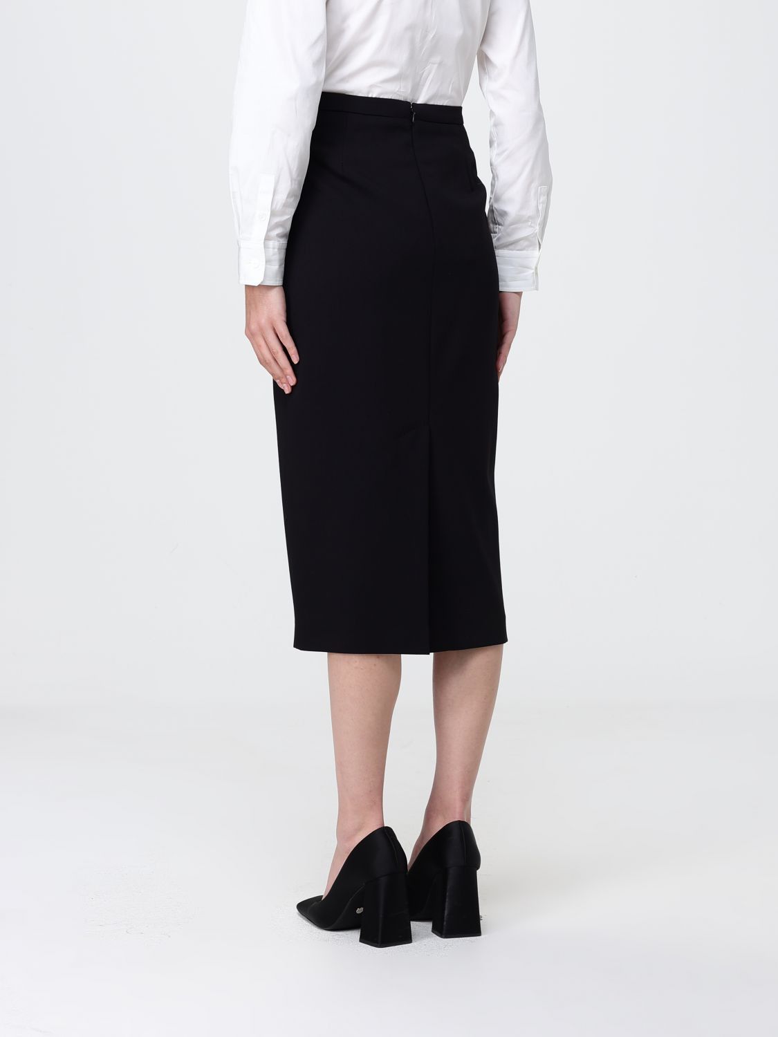 Max Mara Max Mara Skirt Woman Black Size 28" / US 6 / IT 42 - 3 Thumbnail