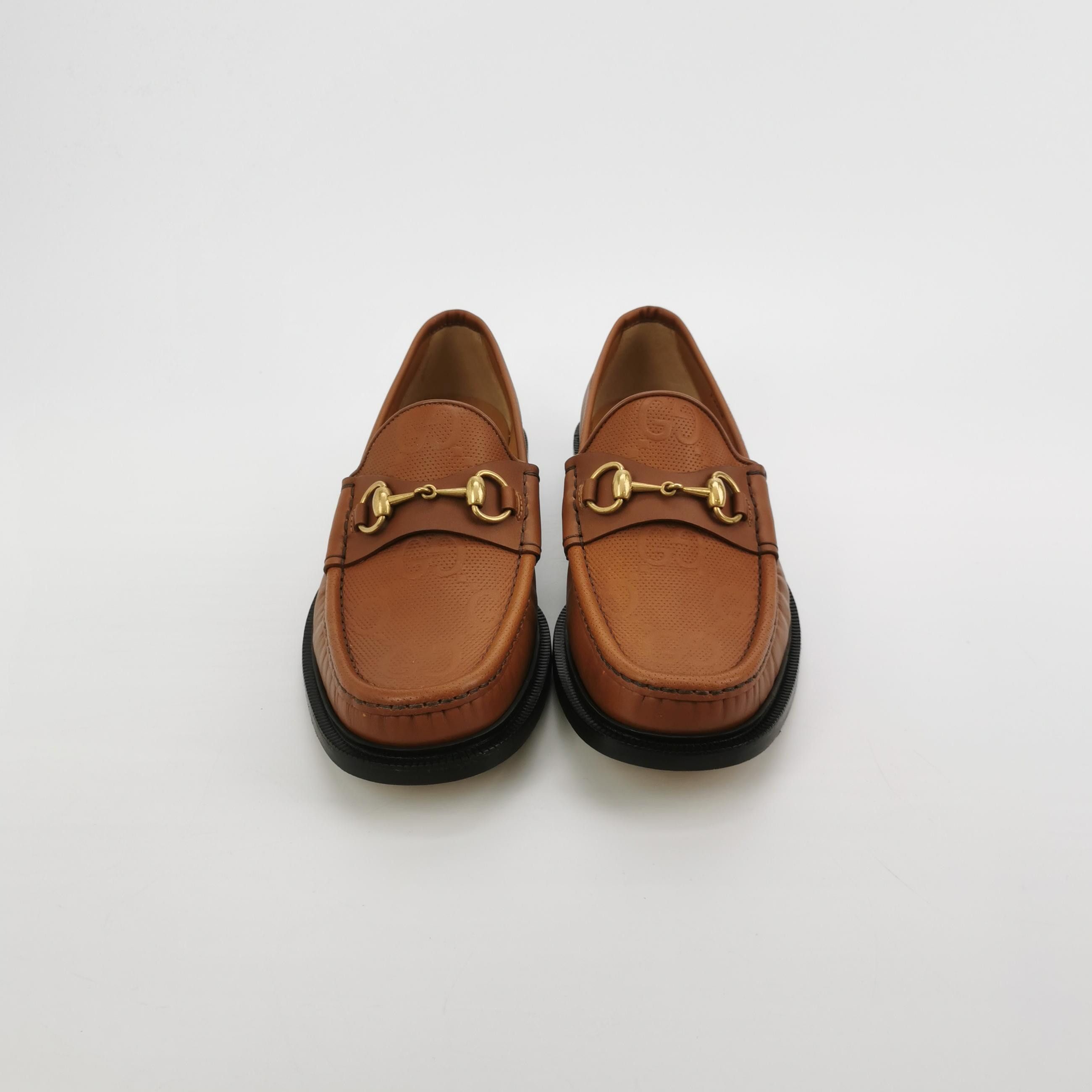 Gucci Gucci Horsebit Embossed Leather Loafers 41 Size US 8 / EU 41 - 4 Thumbnail