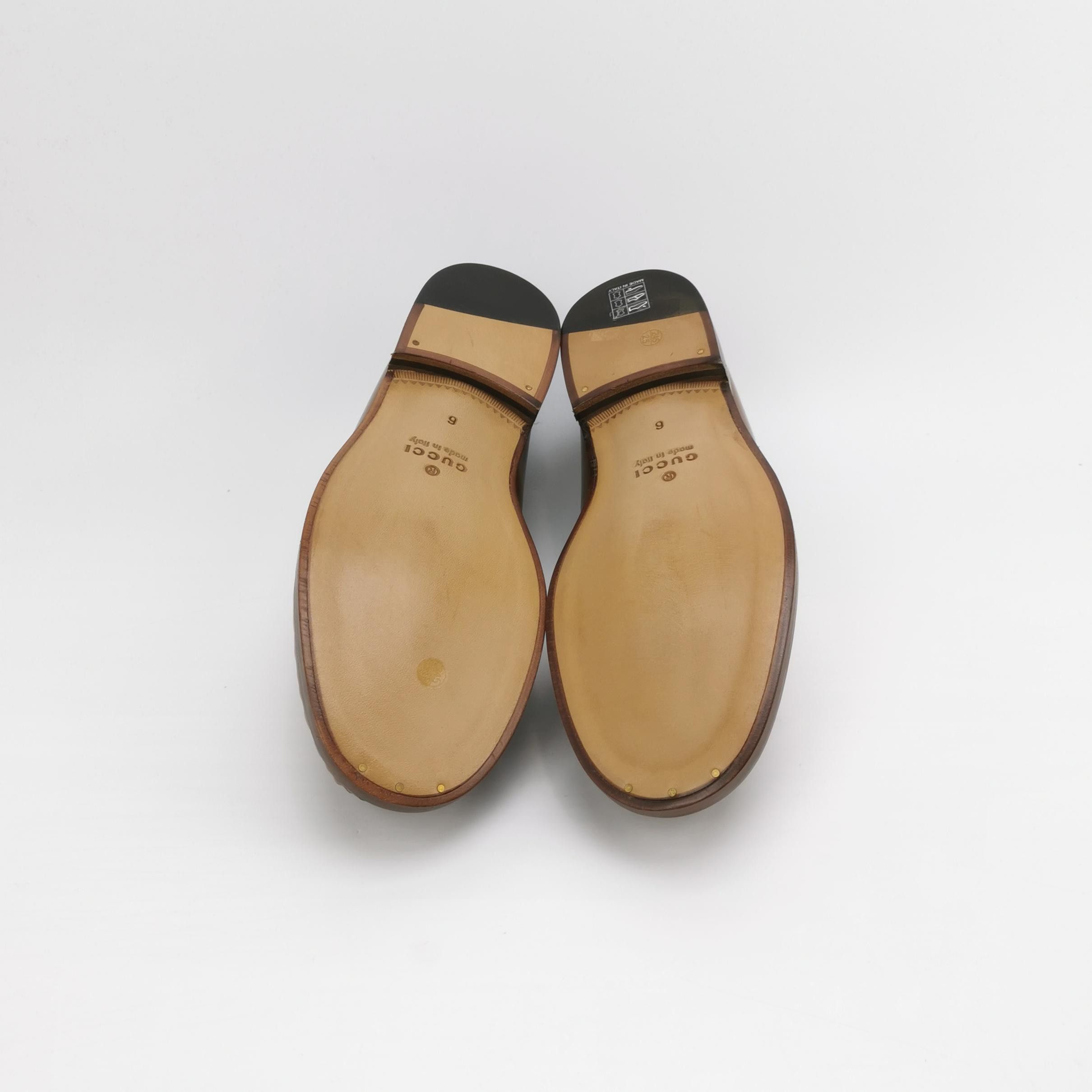 Gucci Gucci Interlocking G Leather Loafers Size 6 Size US 7 / EU 40 - 6 Thumbnail