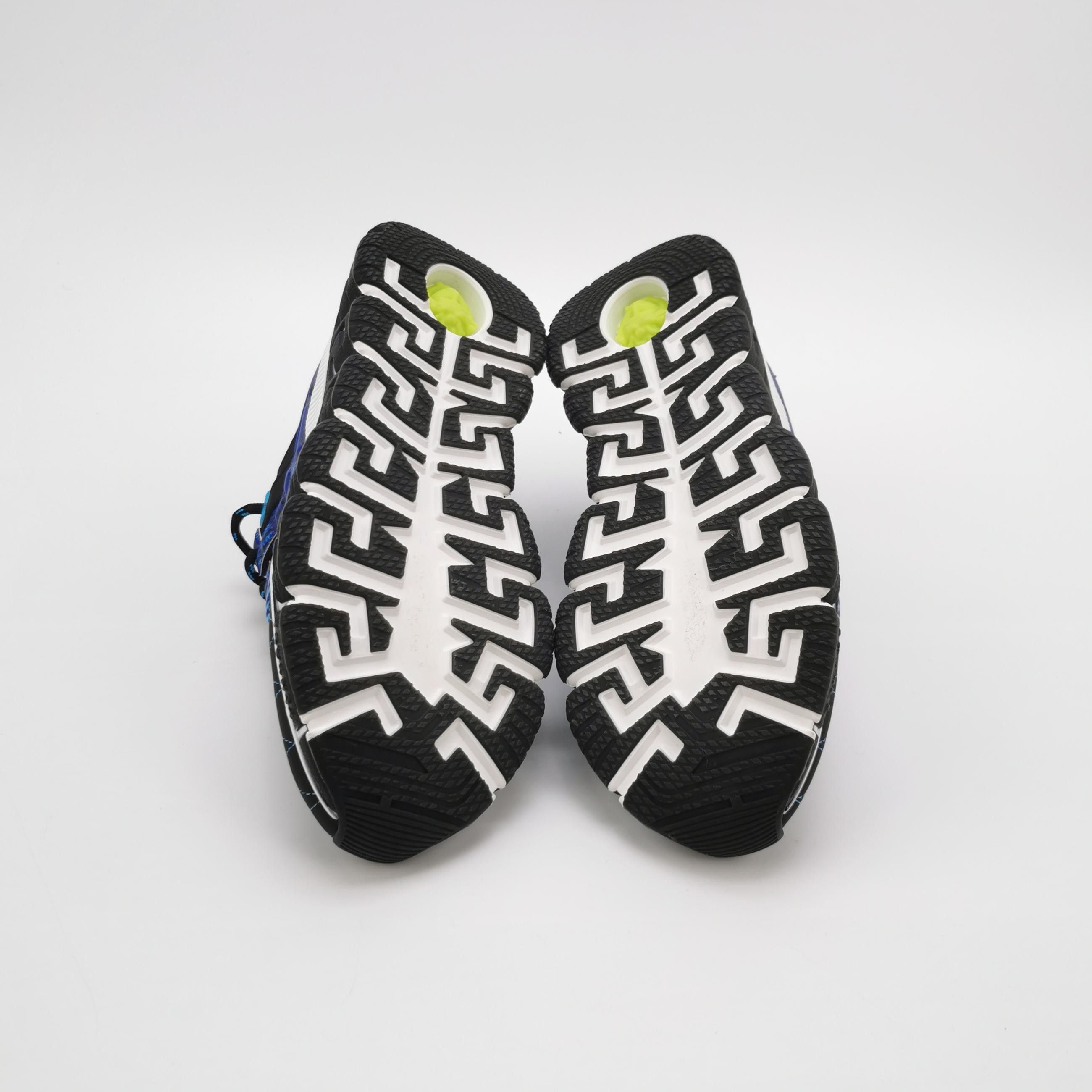 Versace Versace Trigreca Blue Colorblock Sneakers 39 Size US 6 / EU 39 - 6 Thumbnail