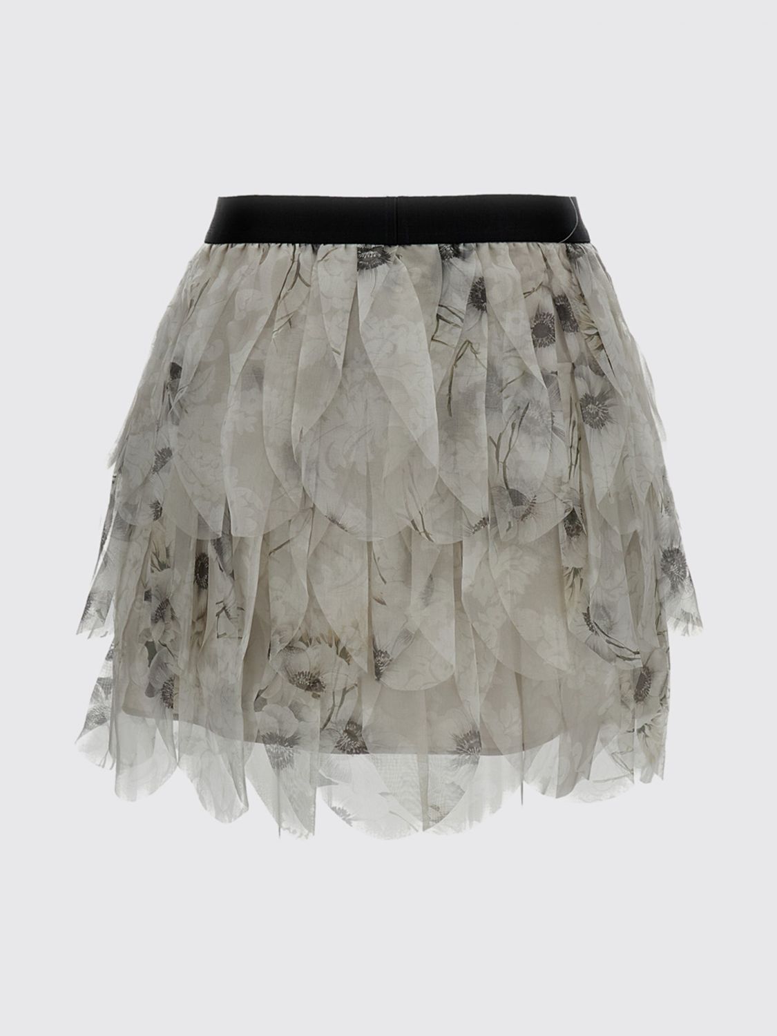 Max Mara Max Mara Skirt Woman Grey Size 26" / US 2 / IT 38 - 3 Thumbnail