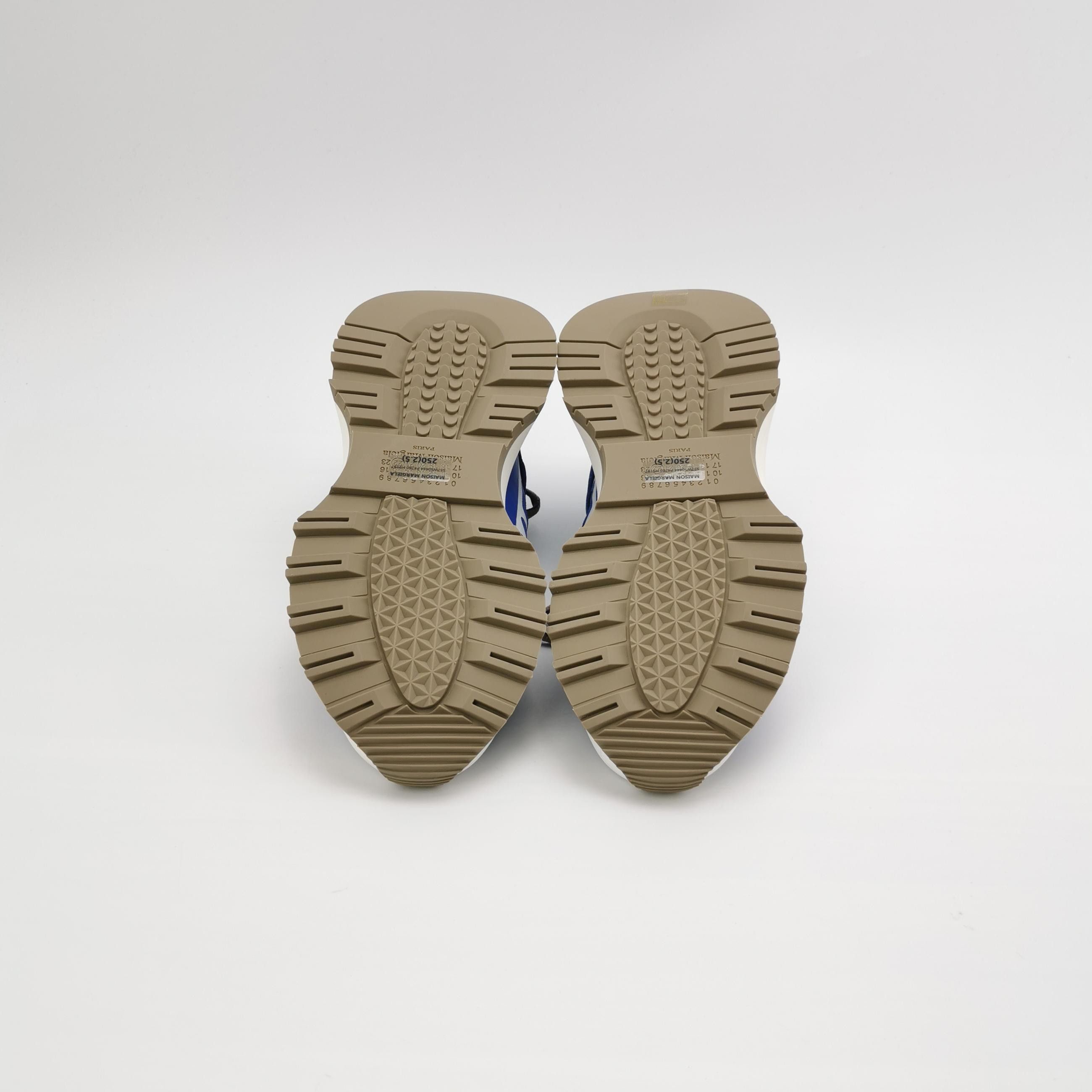 Maison Margiela Maison Margiela Blue Suede Panel Sneakers EU 40 Size US 7 / EU 40 - 6 Thumbnail