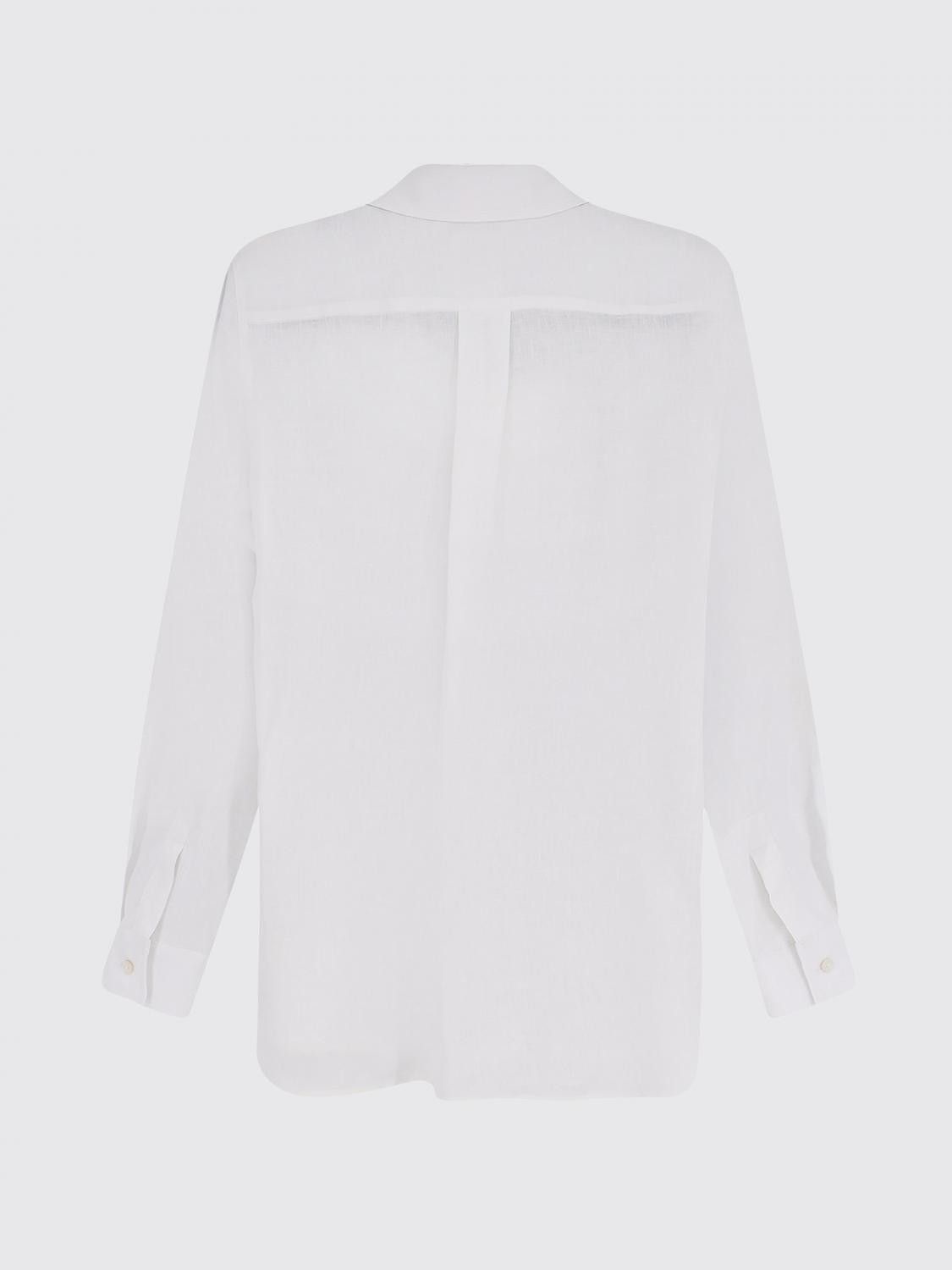 Max Mara Max Mara Shirt Woman White Size M / US 6-8 / IT 42-44 - 3 Thumbnail