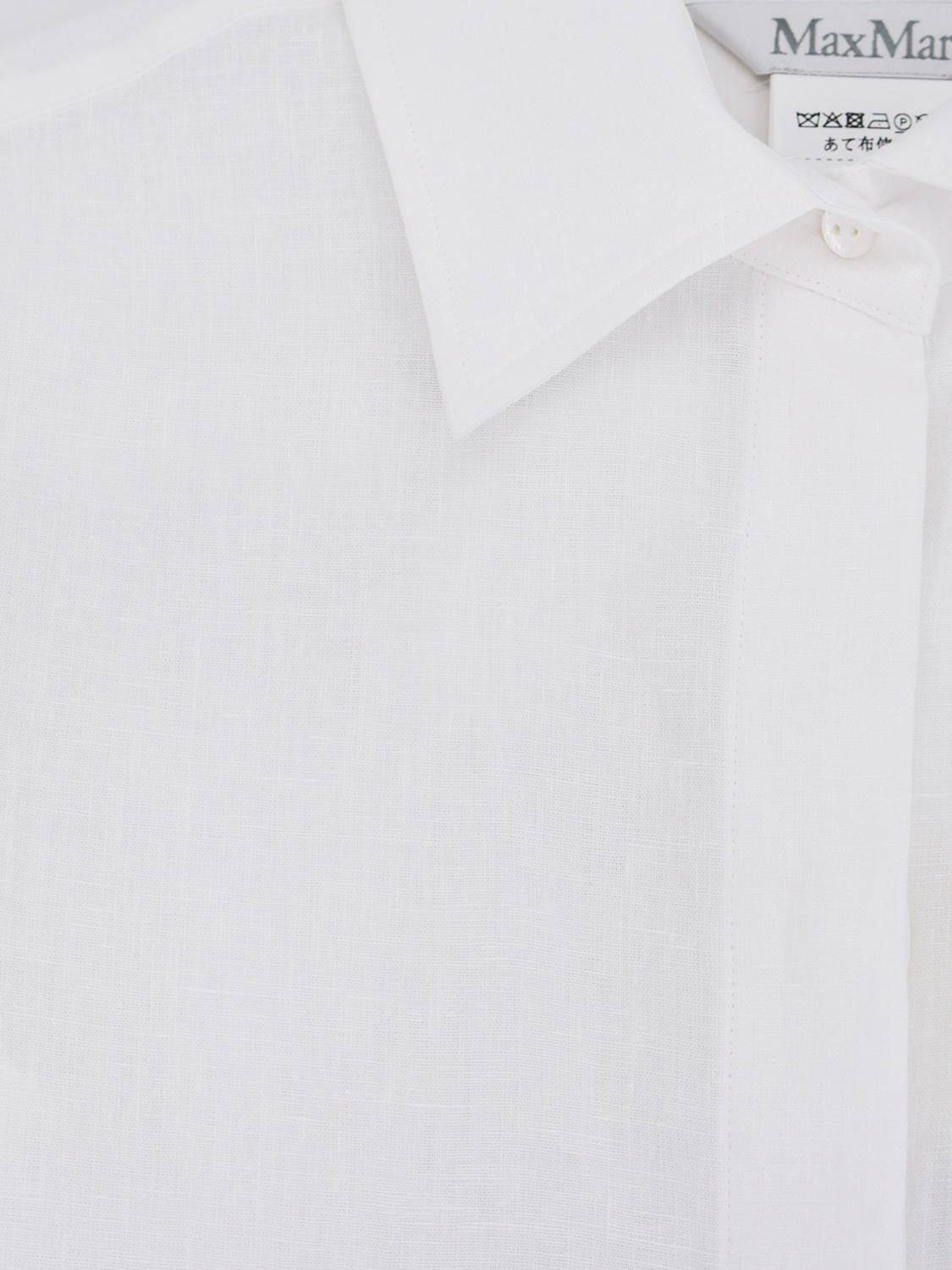 Max Mara Max Mara Shirt Woman White Size M / US 6-8 / IT 42-44 - 4 Thumbnail