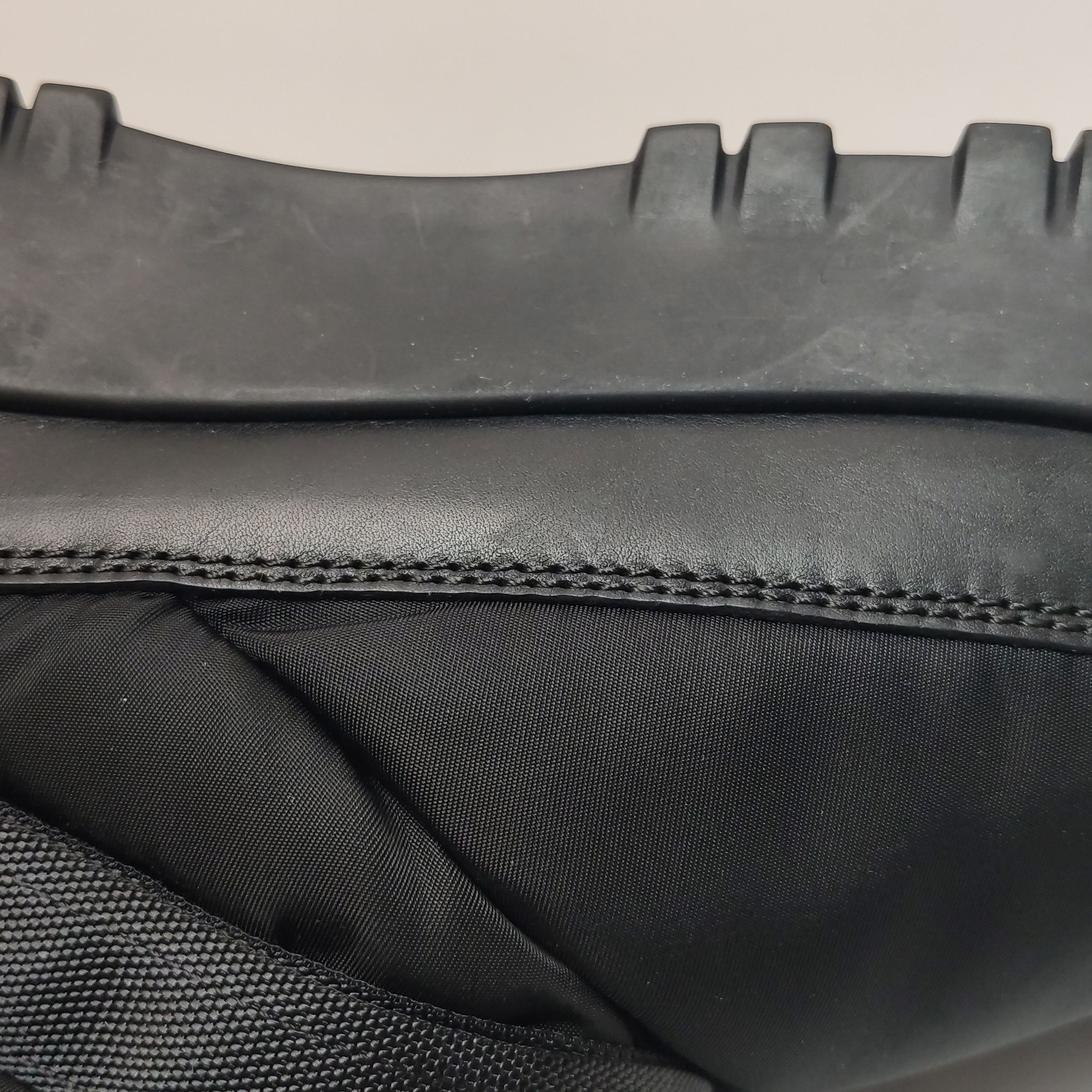 Prada Prada Padded Nylon Triangle Logo Boots EU 42 Size US 9 / EU 42 - 8 Thumbnail