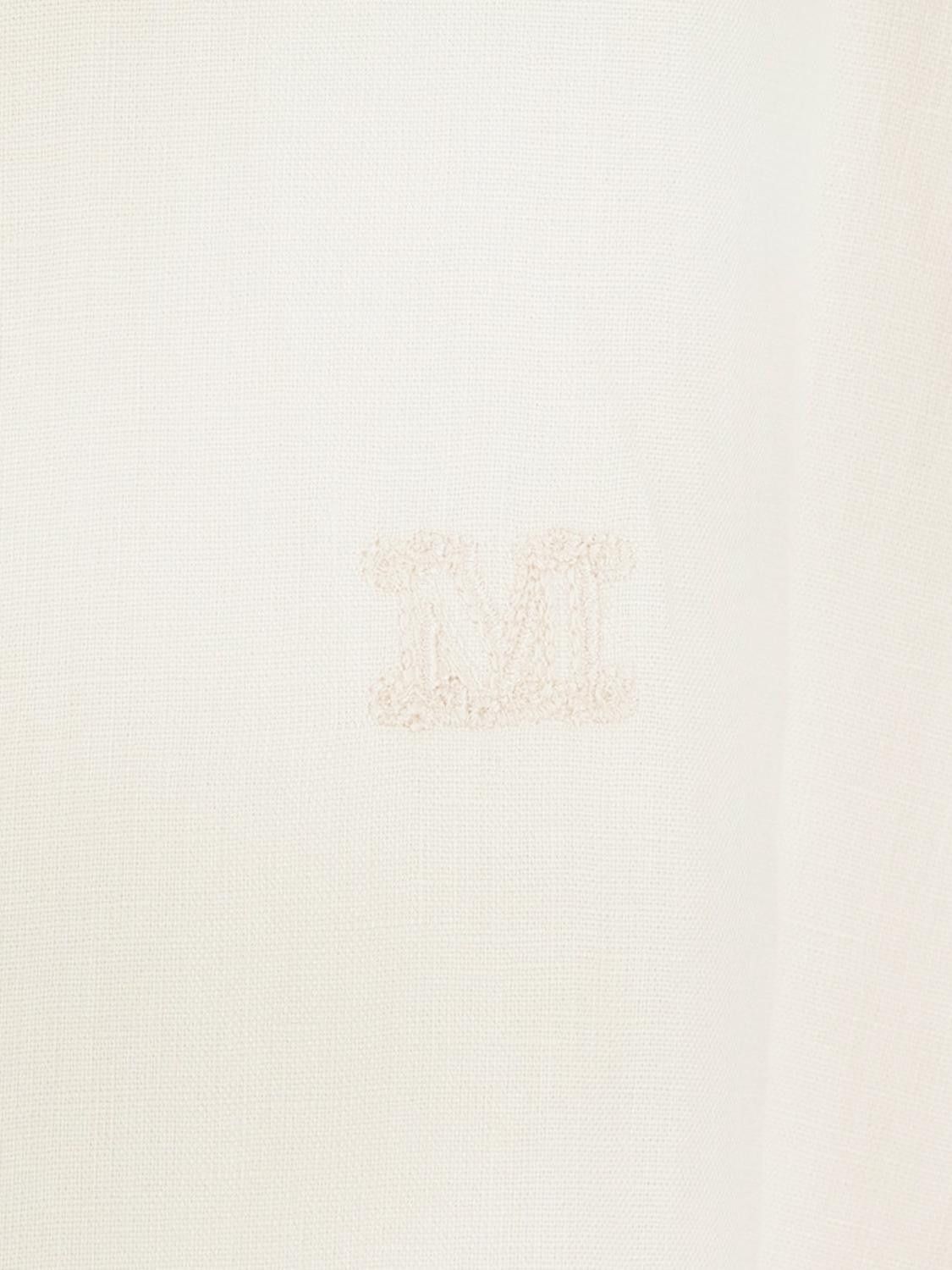Max Mara Max Mara Shirt Woman Beige Size L / US 10 / IT 46 - 4 Thumbnail