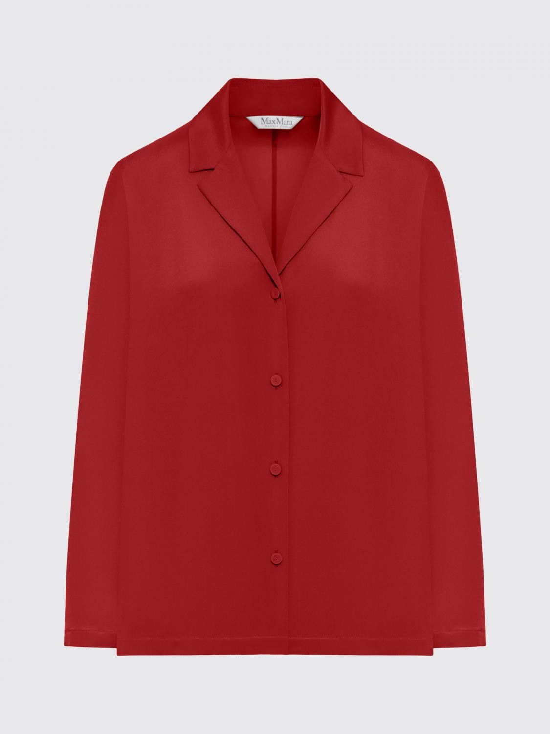 Max Mara Max Mara Shirt Woman Red Size M / US 6-8 / IT 42-44 - 2 Thumbnail