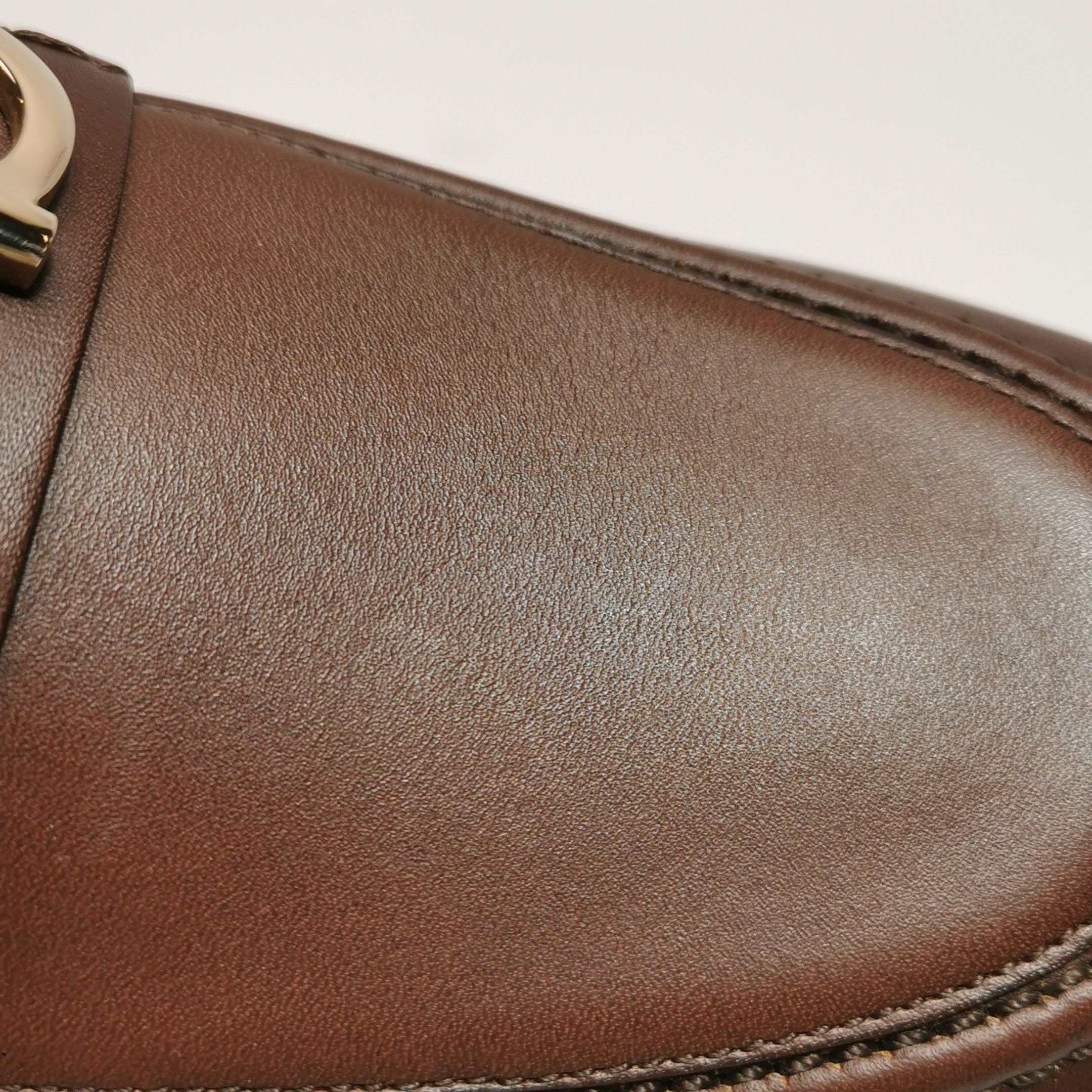 Salvatore Ferragamo Salvatore Ferragamo Gancini Bit Leather Loafers 9.5 Size US 10 / EU 43 - 8 Thumbnail