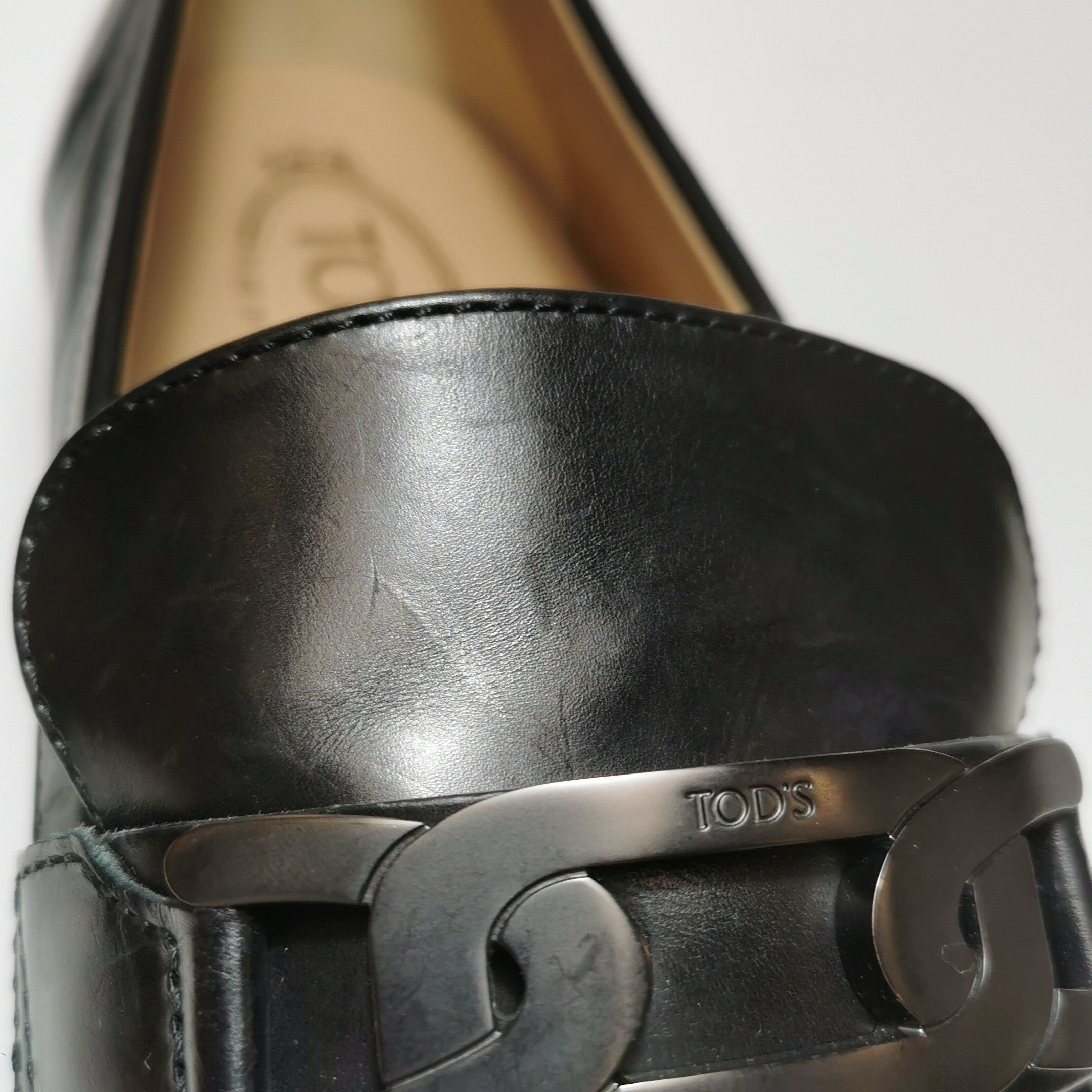 Tod's Tod's Buckle Leather Loafers Size 44 Size US 11 / EU 44 - 8 Thumbnail