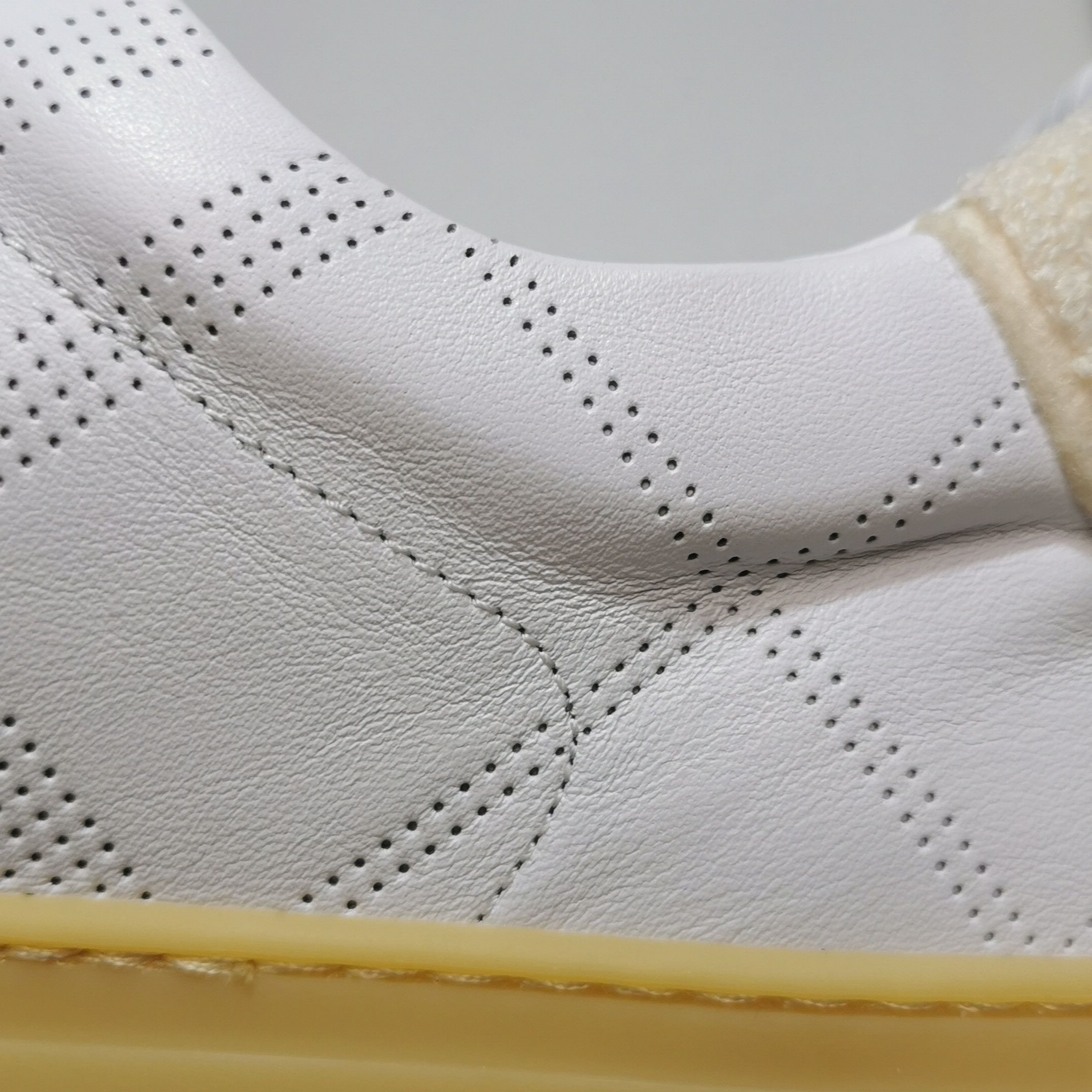 Burberry Burberry Perforated Leather Triple Strap Sneakers 42 Size US 9 / EU 42 - 10 Thumbnail