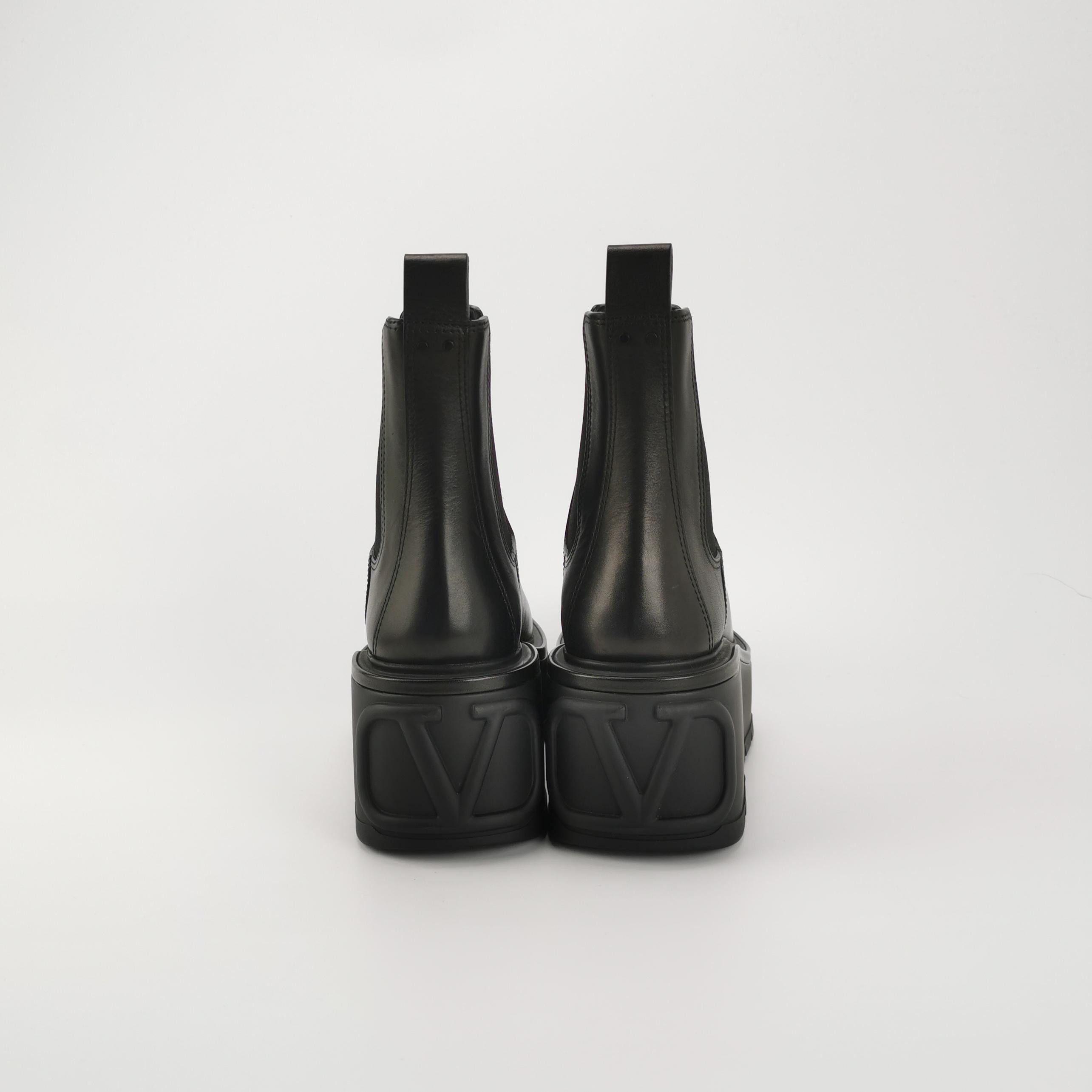 Valentino Valentino Uniqueform Platform Chelsea Boots EU 40 Size US 10 / IT 40 - 5 Thumbnail