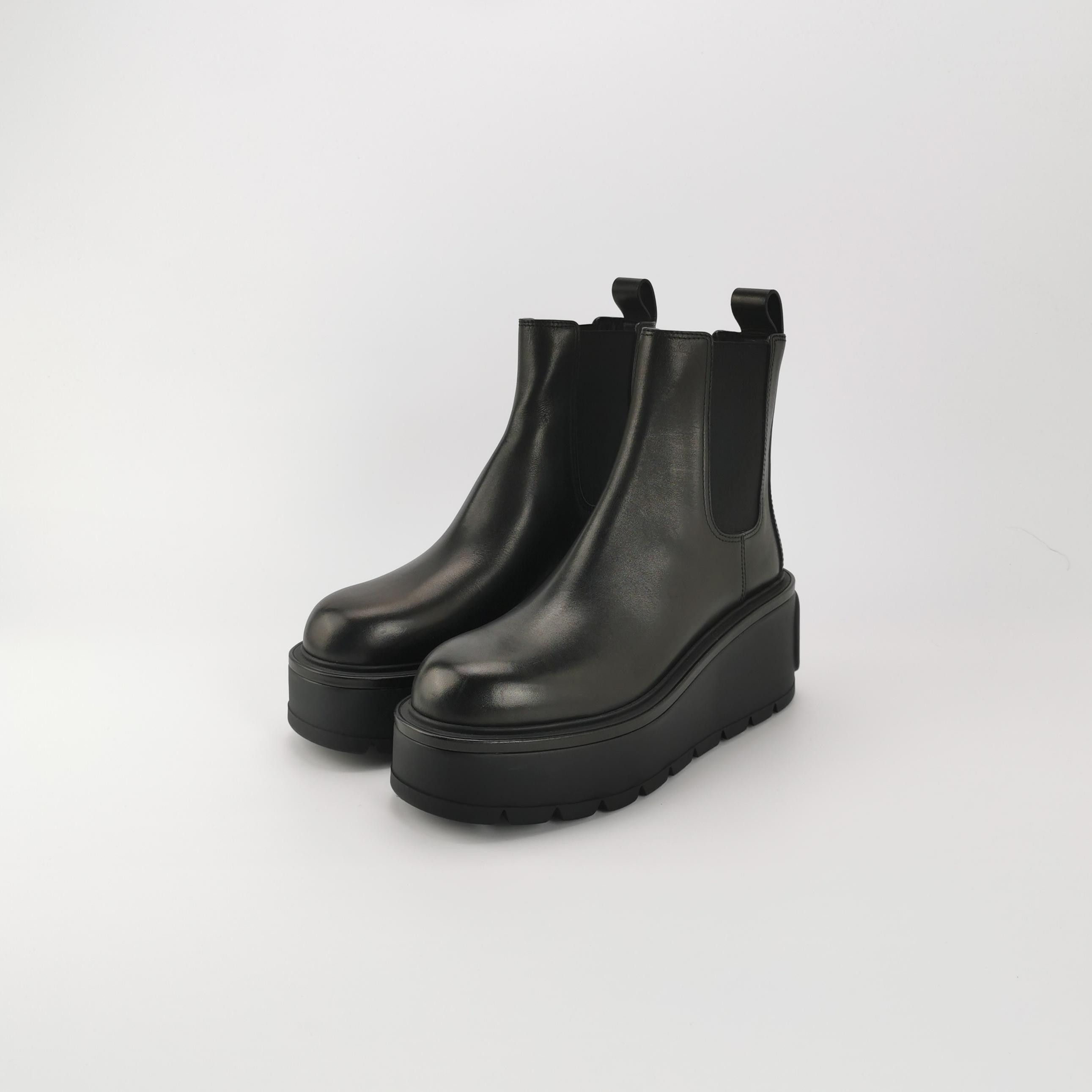 Valentino Valentino Uniqueform Platform Chelsea Boots EU 40 Size US 10 / IT 40 - 3 Thumbnail