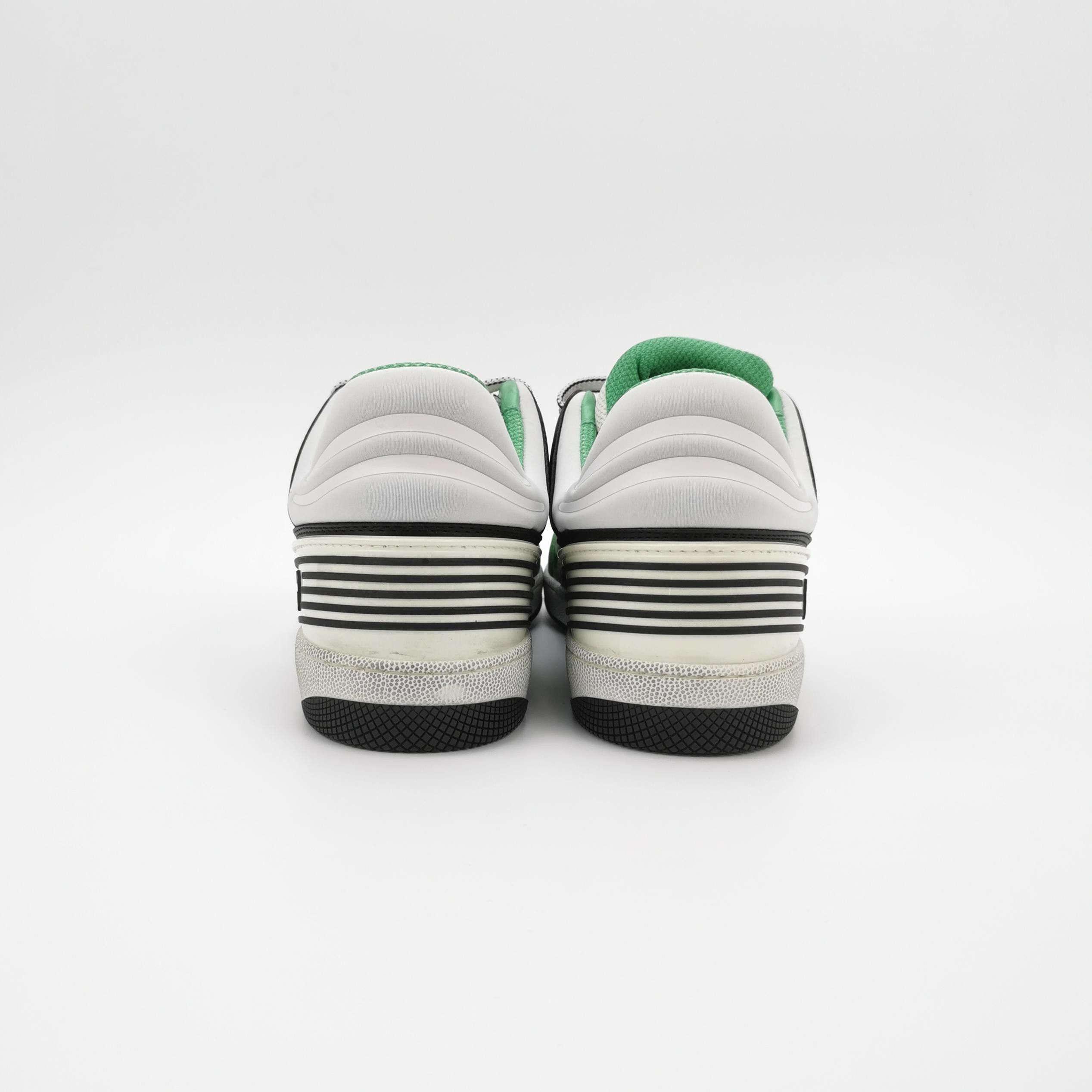 Gucci Gucci Green Multi Basket Sneakers Size 42.5 Size US 9 / EU 42 - 5 Thumbnail