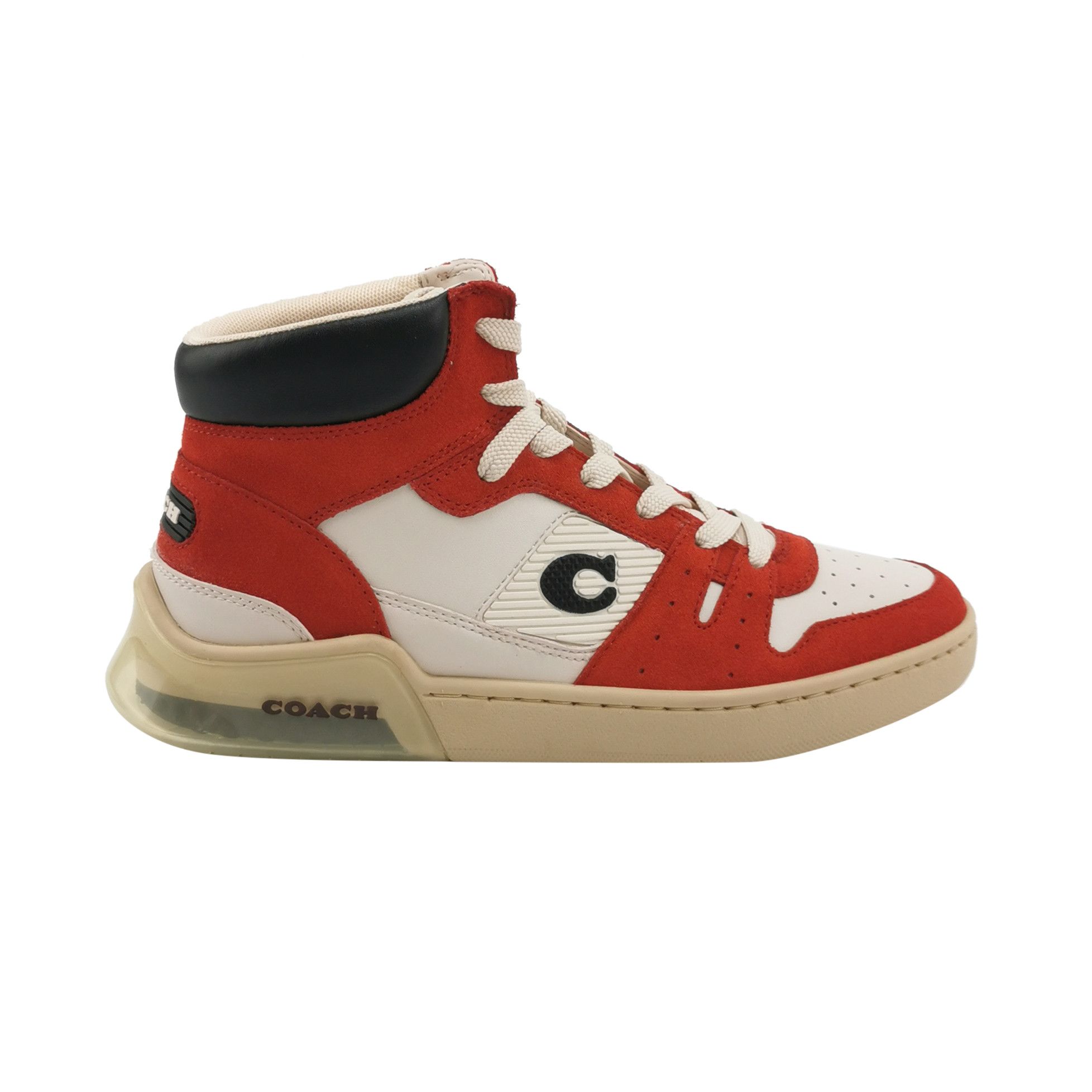 Coach Coach CitySole Red Suede Hi-Top Sneakers US 7.5 Size US 7 / EU 40 - 2 Thumbnail