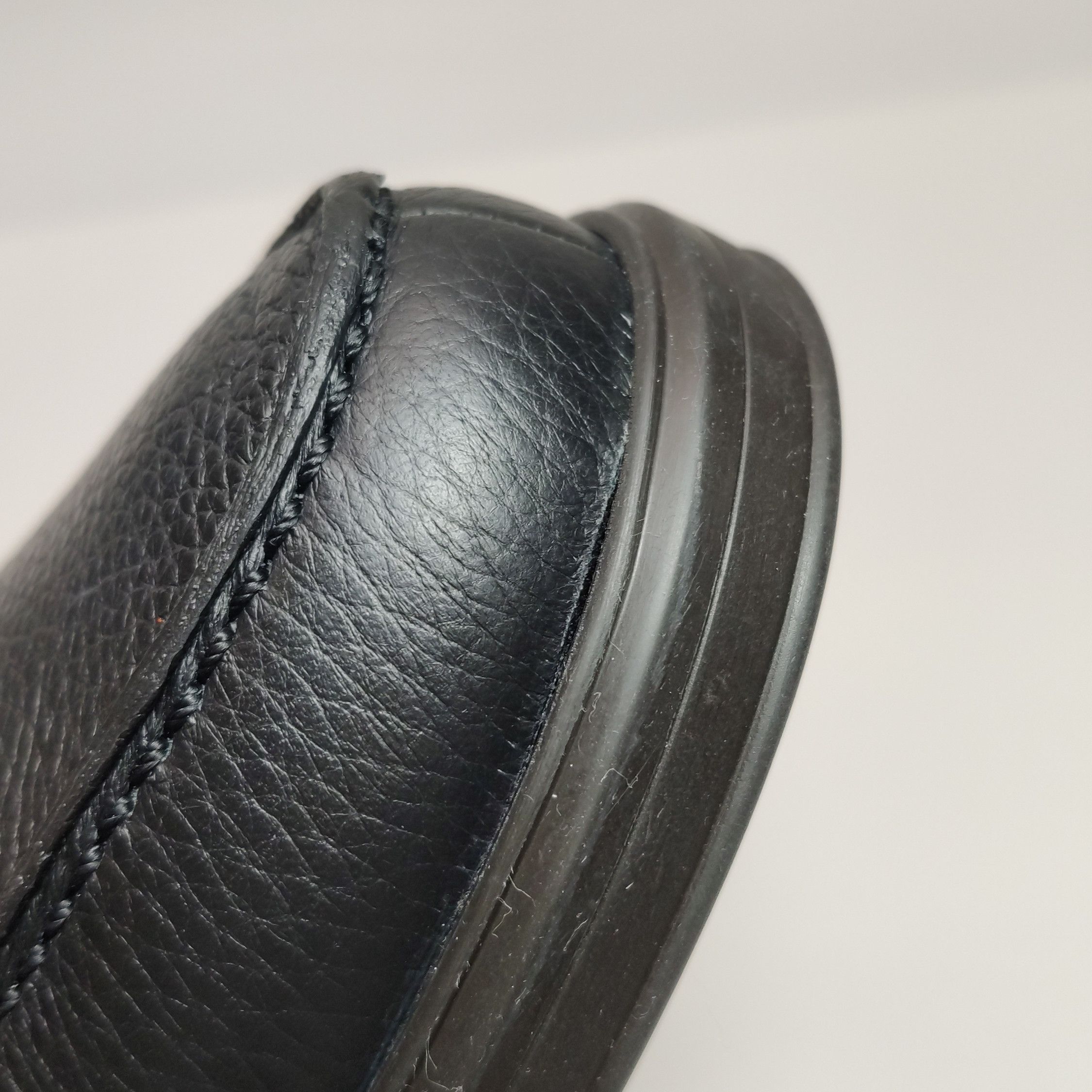 Bally Bally B Logo Webbing Grained Leather Loafers EU 39 Size US 6 / EU 39 - 8 Thumbnail