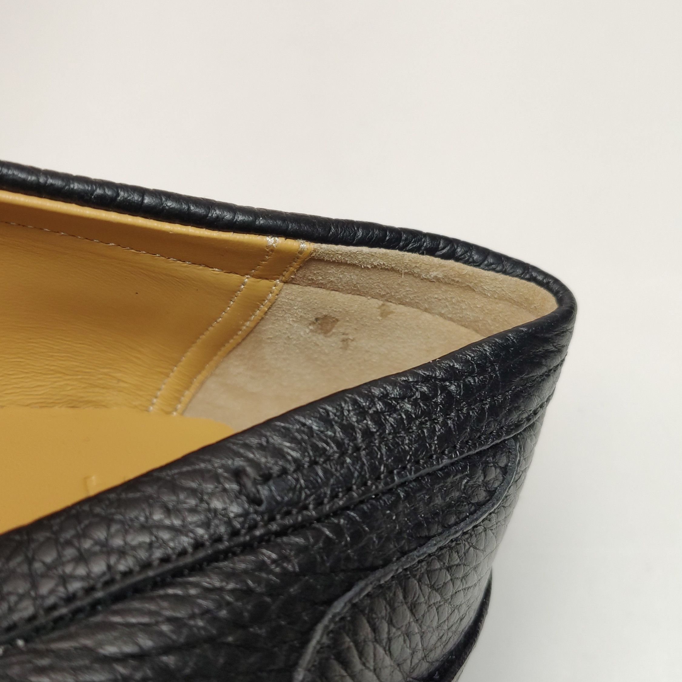 Bally Bally B Logo Webbing Grained Leather Loafers EU 39 Size US 6 / EU 39 - 9 Thumbnail