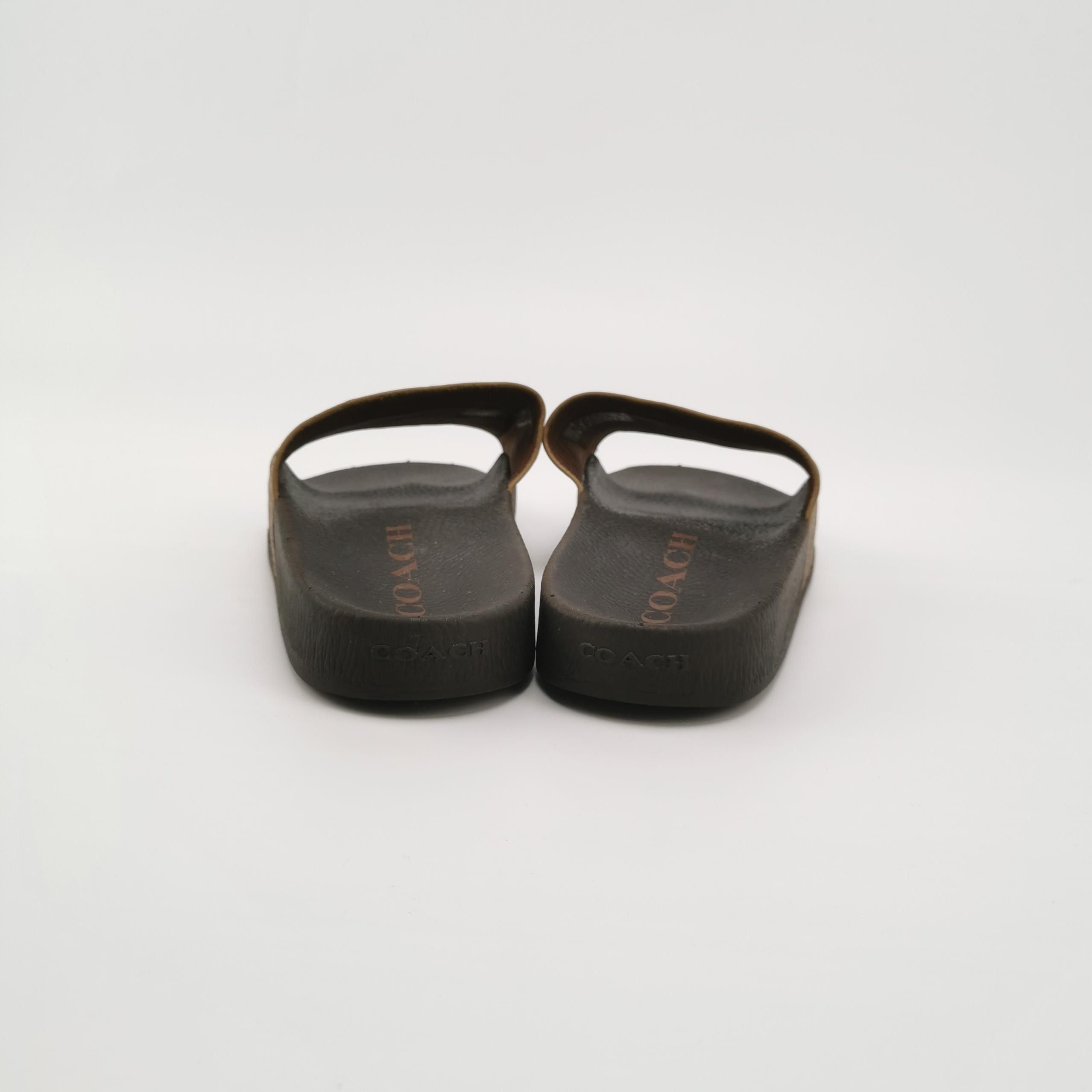 Coach Coach Monogram Signature Slides Size 41 Size US 8 / EU 41 - 5 Thumbnail
