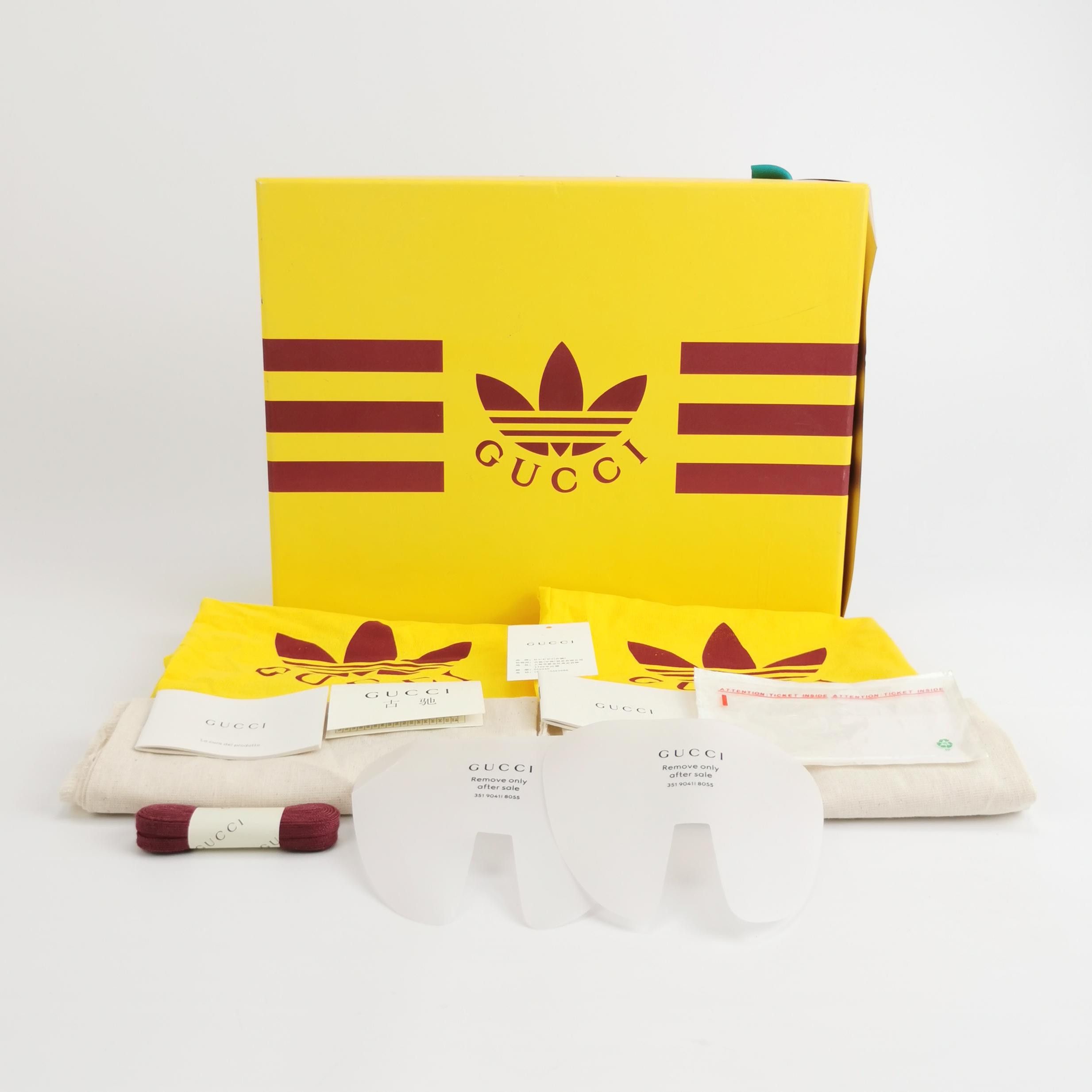 Gucci Gucci x Adidas Multi-Color Suede ZX8000 Sneakers 39.5 Size US 6 / EU 39 - 6 Thumbnail