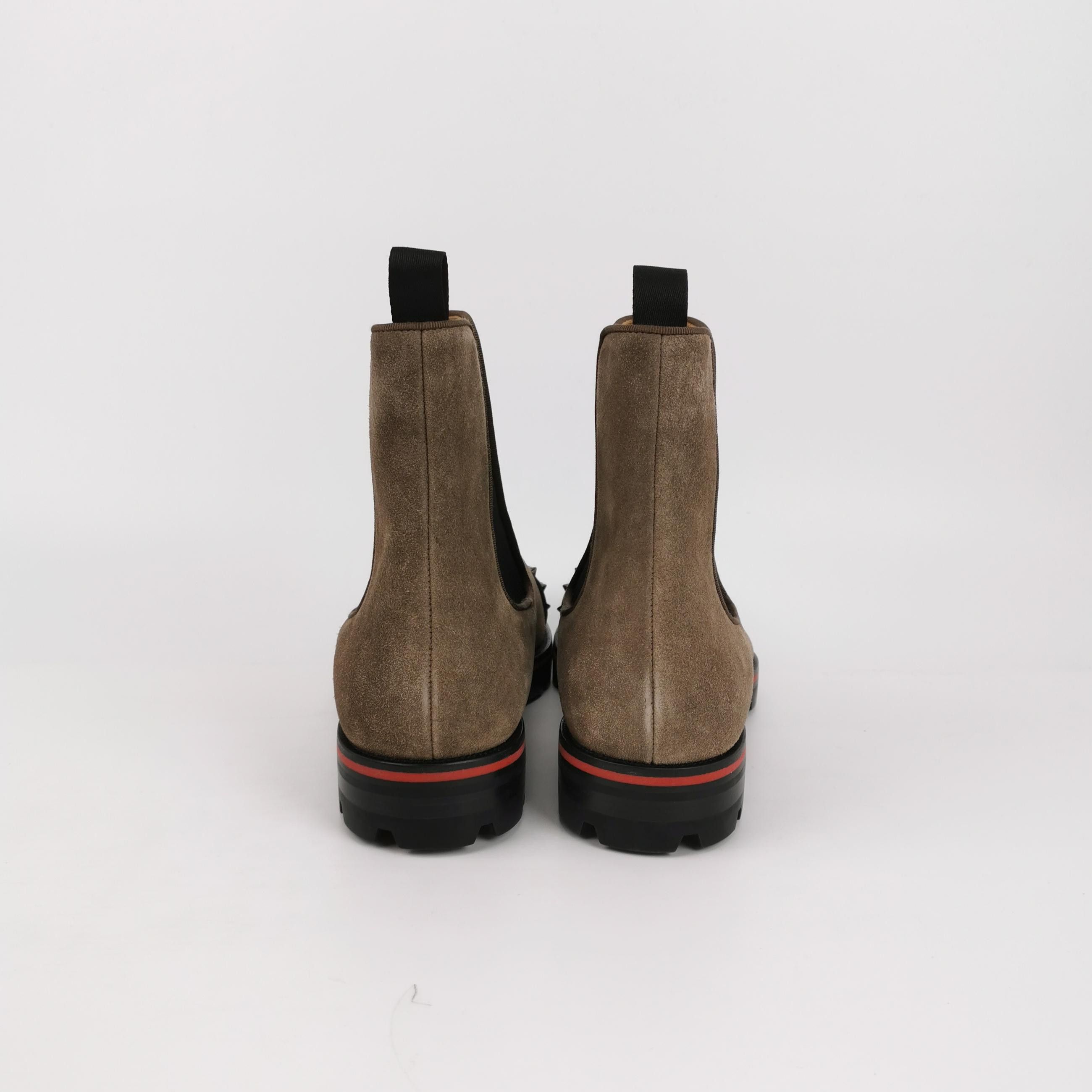 Christian Louboutin Christian Louboutin Suede Melon Spikes Boots 43 Size US 10 / EU 43 - 5 Thumbnail
