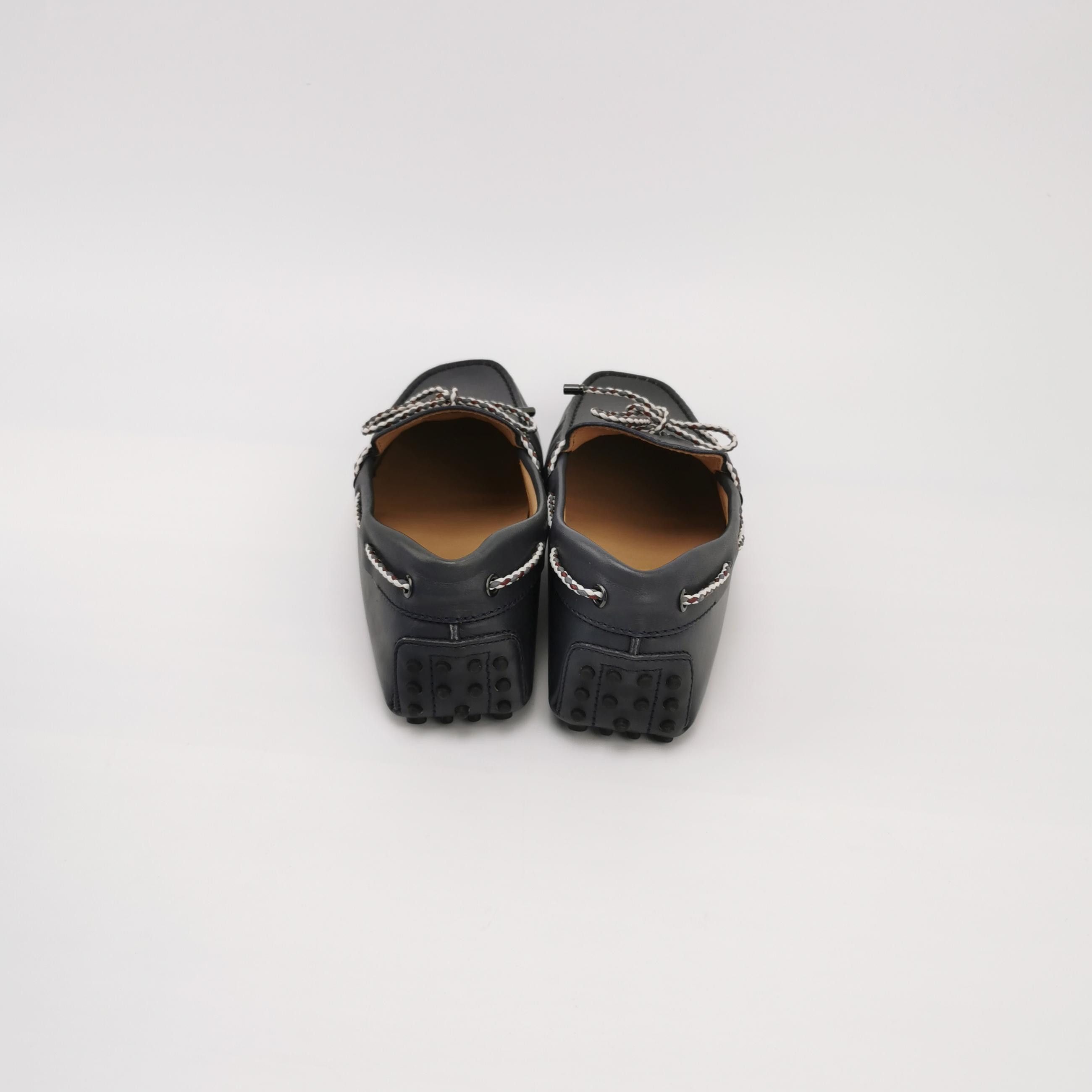 Tod's Tod's Blue Leather Bow Driving Shoes Size 5.5 Size US 6 / EU 39 - 5 Thumbnail