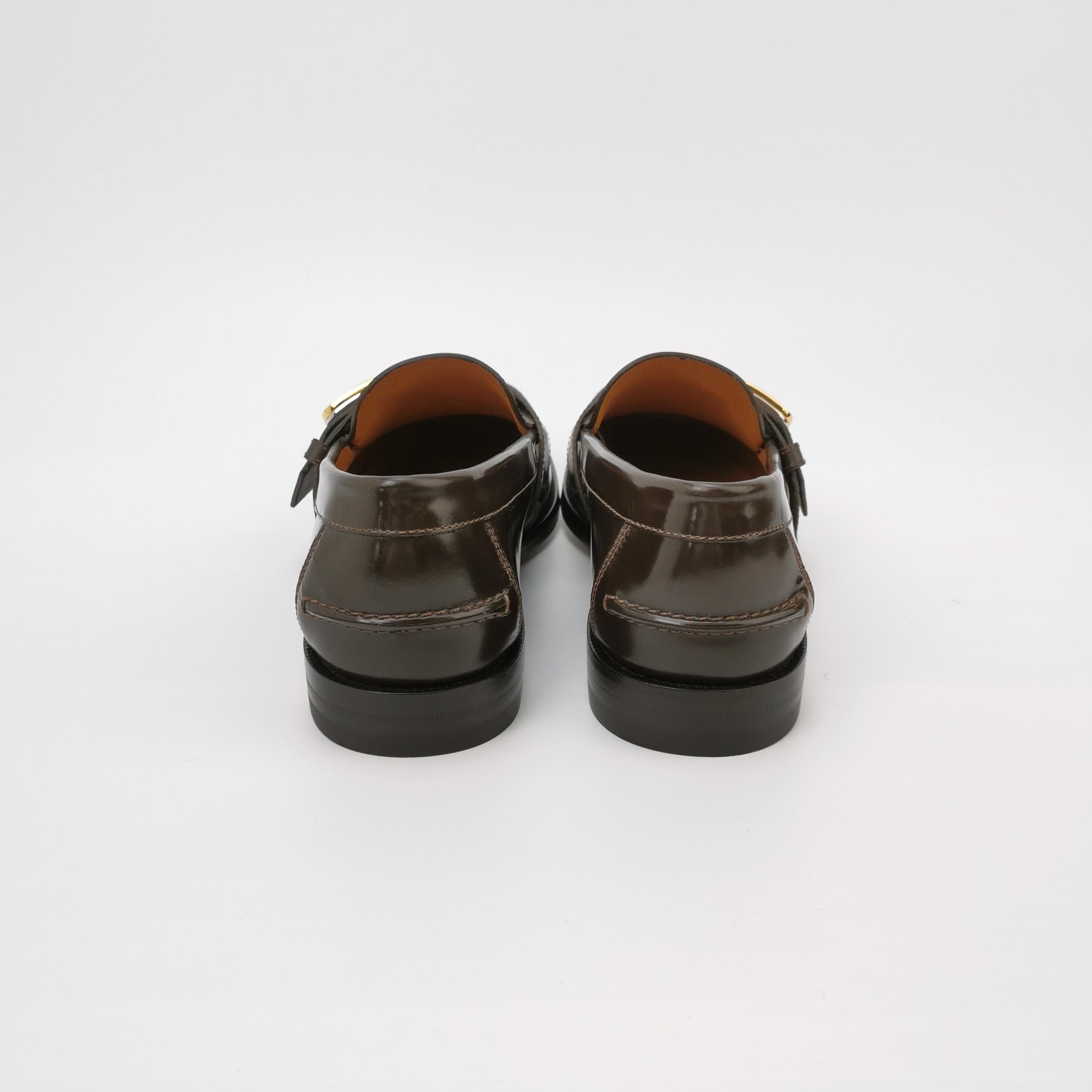 Gucci Gucci GG Logo Leather Loafers EU 41 Size US 8 / EU 41 - 5 Thumbnail