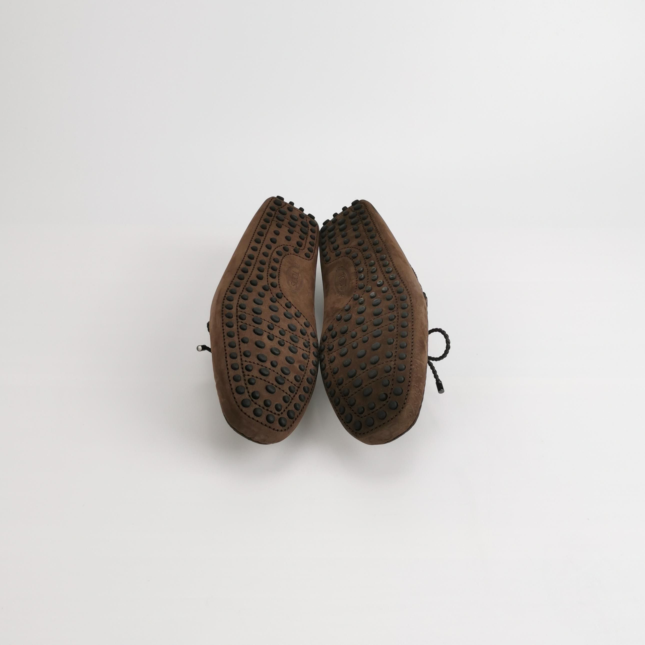 Tod's Tod's Suede Bow Driving Shoes 40.5 Size US 7 / EU 40 - 6 Thumbnail