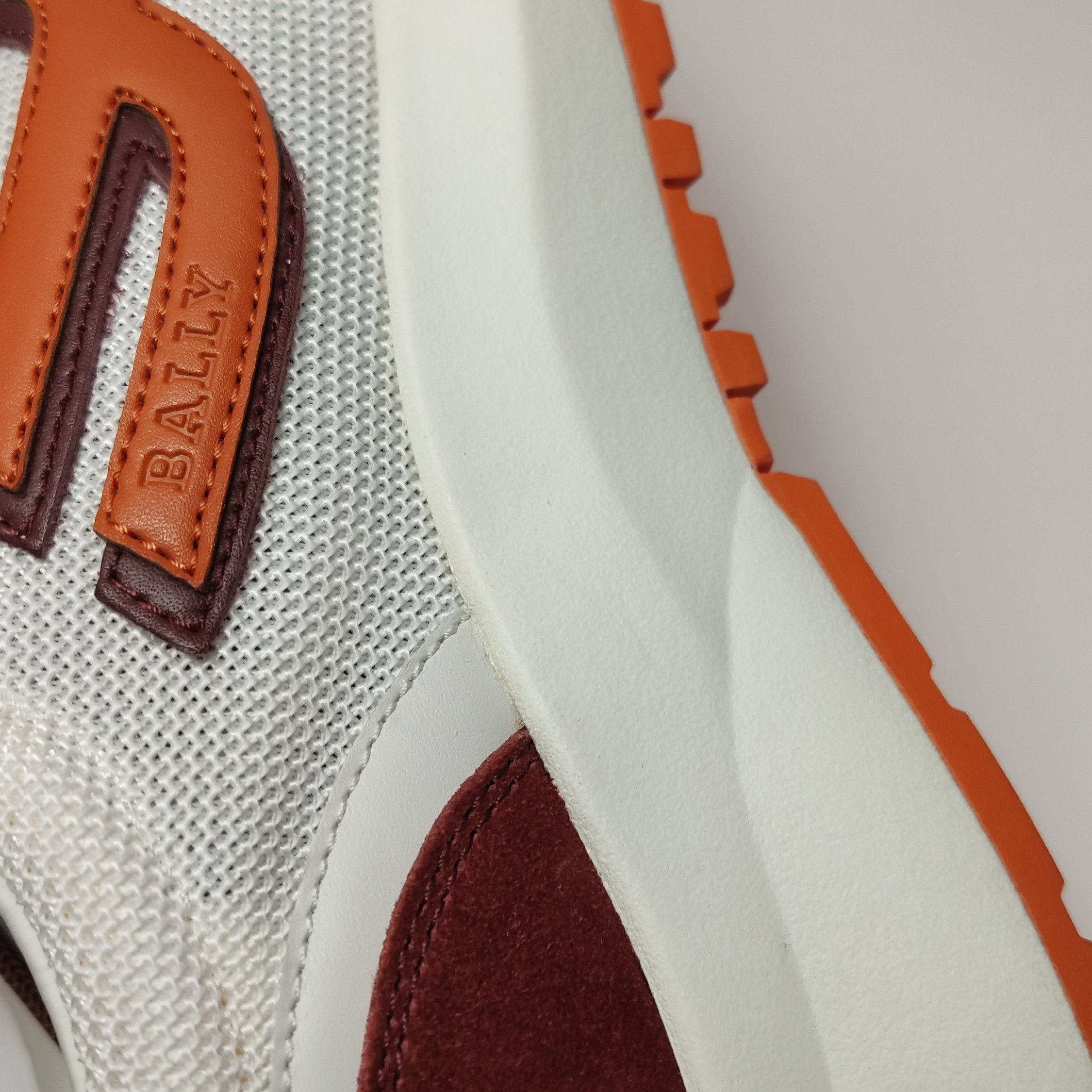 Bally Bally Panelled Leather and Mesh Sneakers 42 Size US 9 / EU 42 - 8 Thumbnail