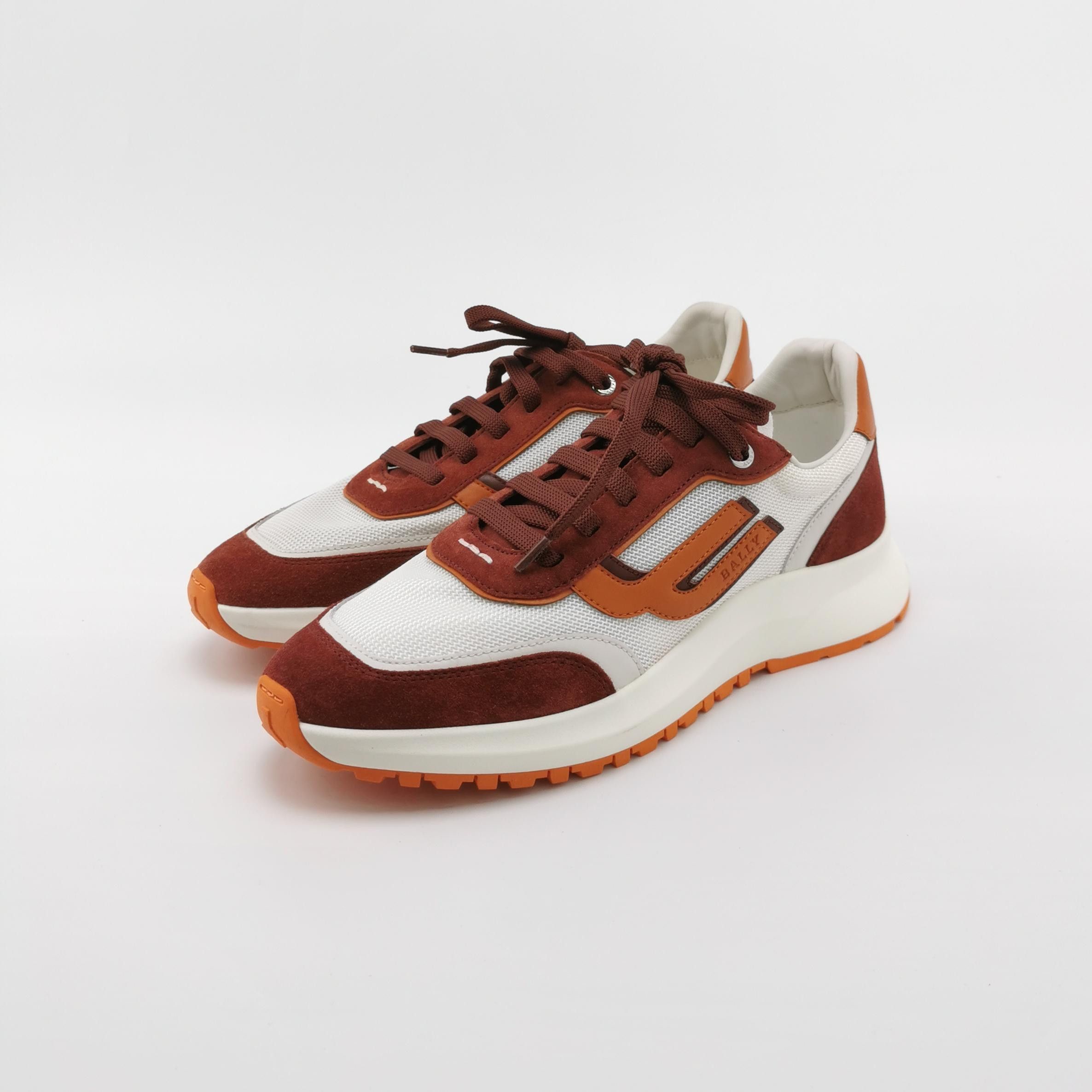 Bally Bally Panelled Leather and Mesh Sneakers 42 Size US 9 / EU 42 - 3 Thumbnail