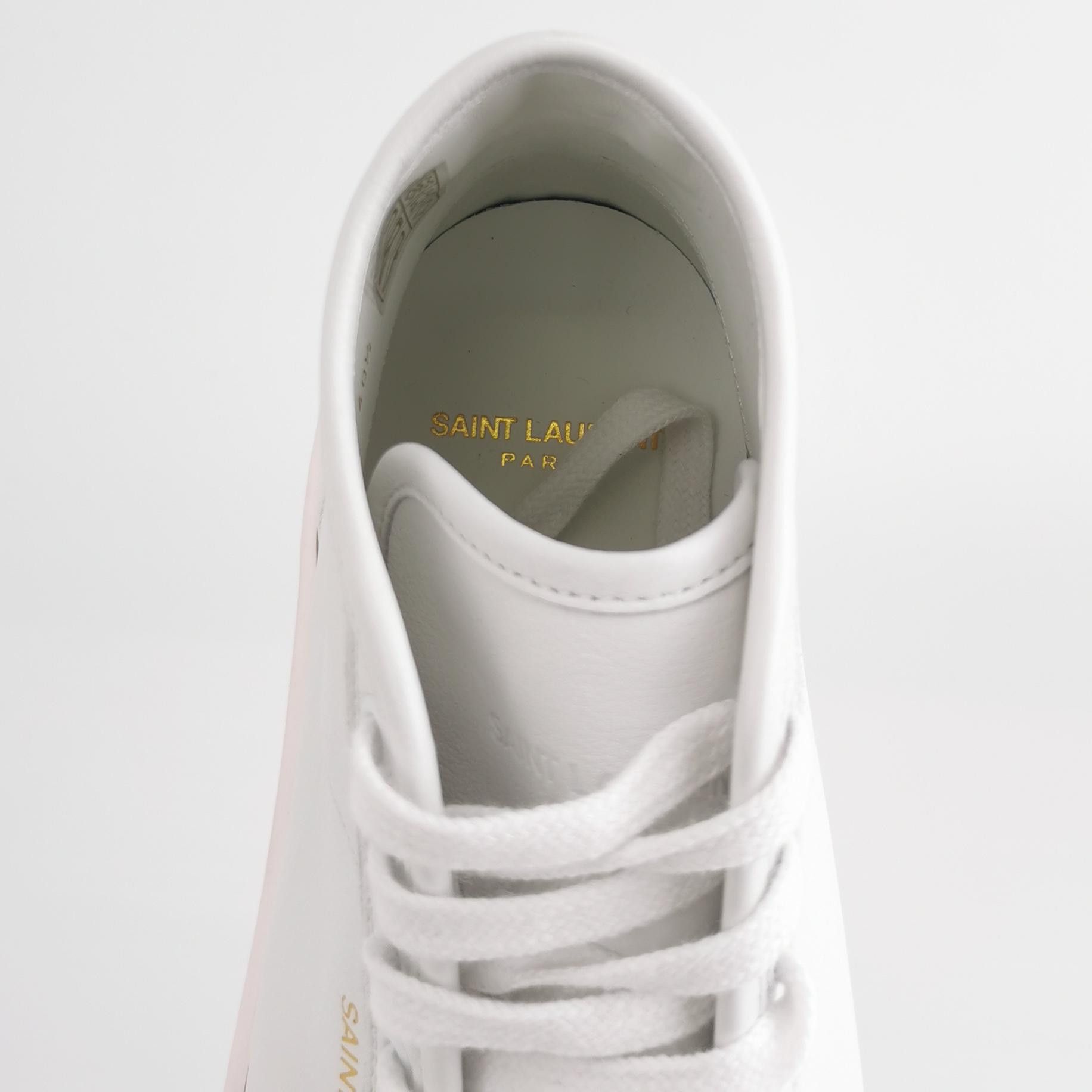 Saint Laurent Paris Saint Laurent Leather Court Classic SL/39 Sneakers EU 40.5 Size US 7 / EU 40 - 8 Thumbnail