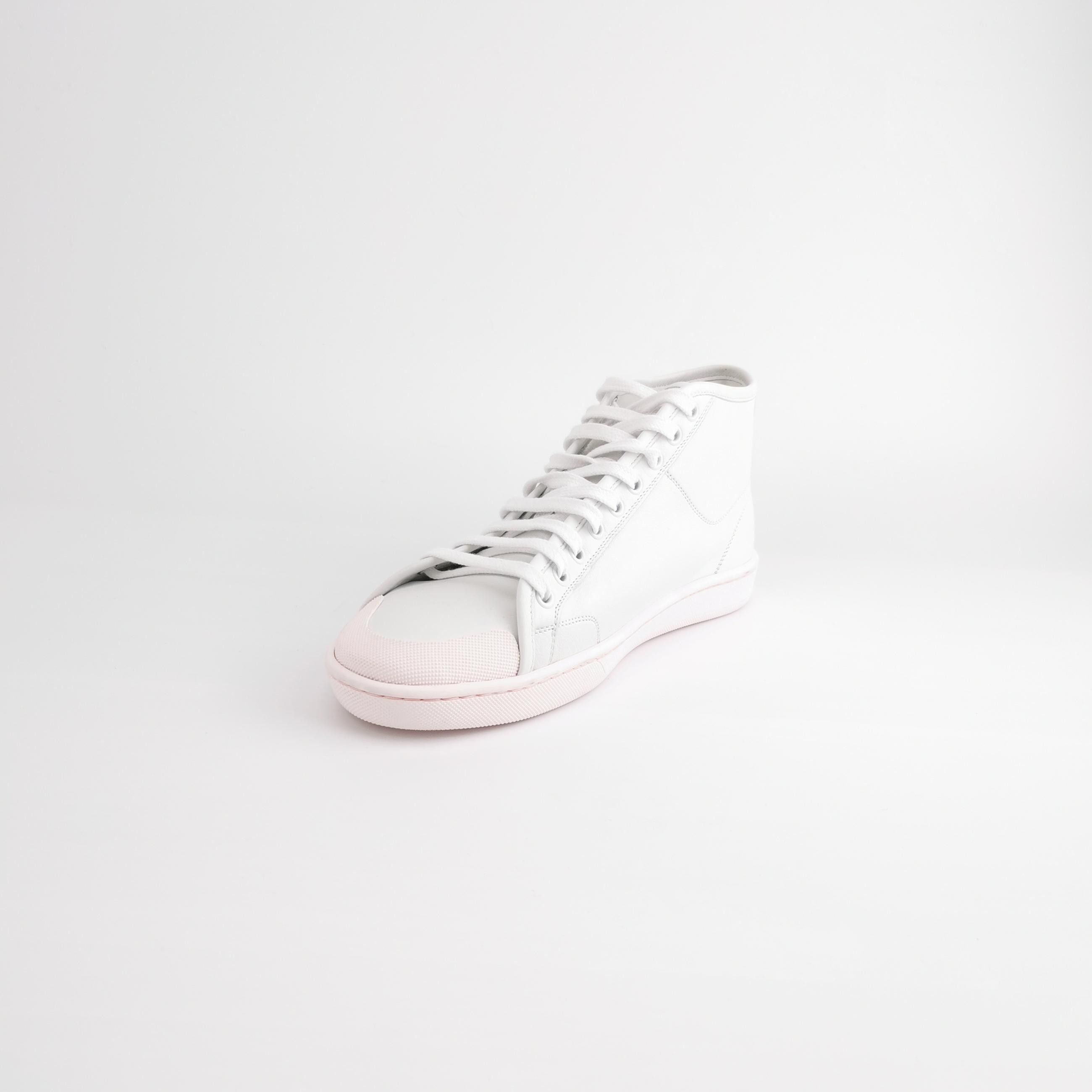 Saint Laurent Paris Saint Laurent Leather Court Classic SL/39 Sneakers EU 40.5 Size US 7 / EU 40 - 3 Thumbnail