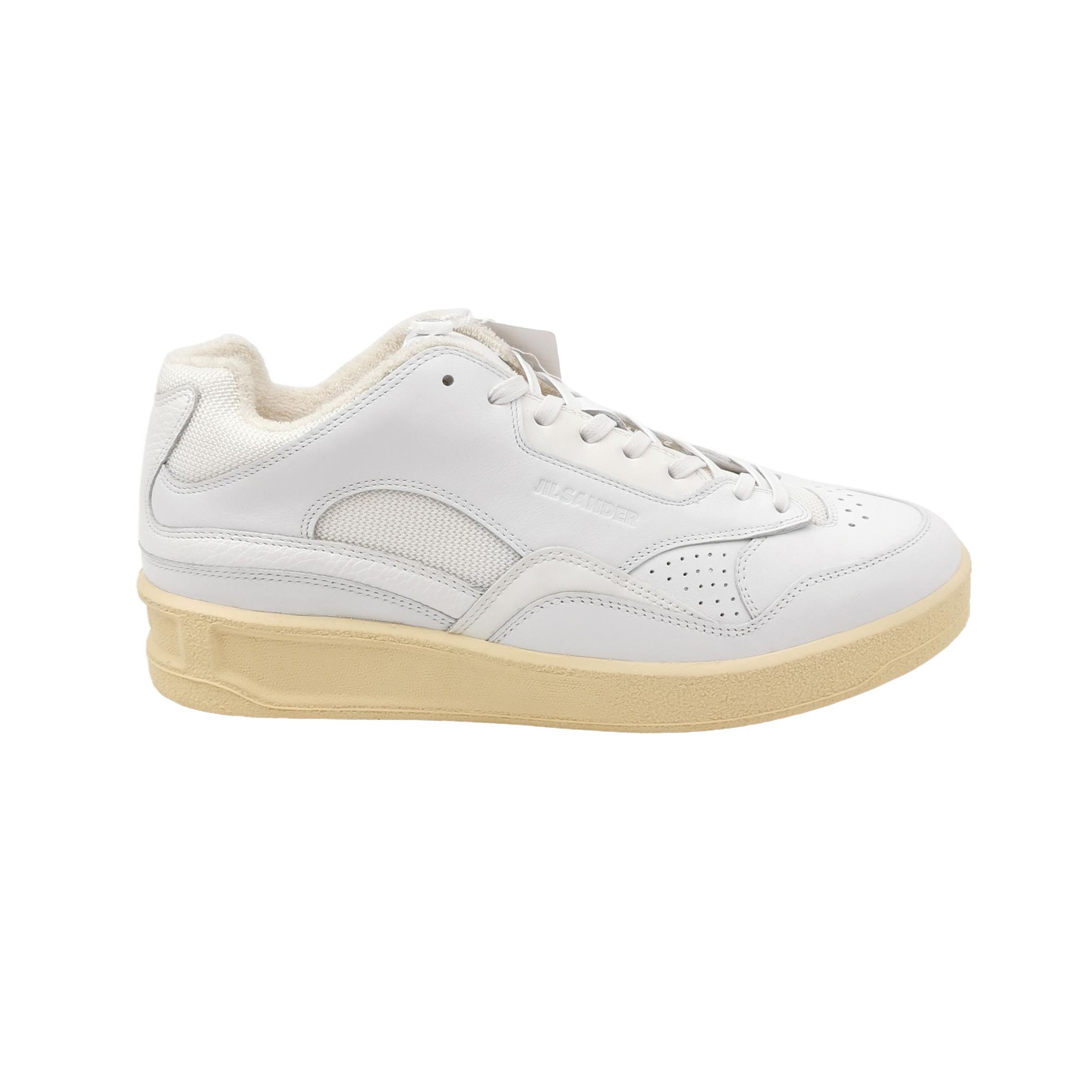 Jil Sander Jil Sander Leather Panel Low-Top Sneakers 42 Size US 9 / EU 42 - 2 Thumbnail