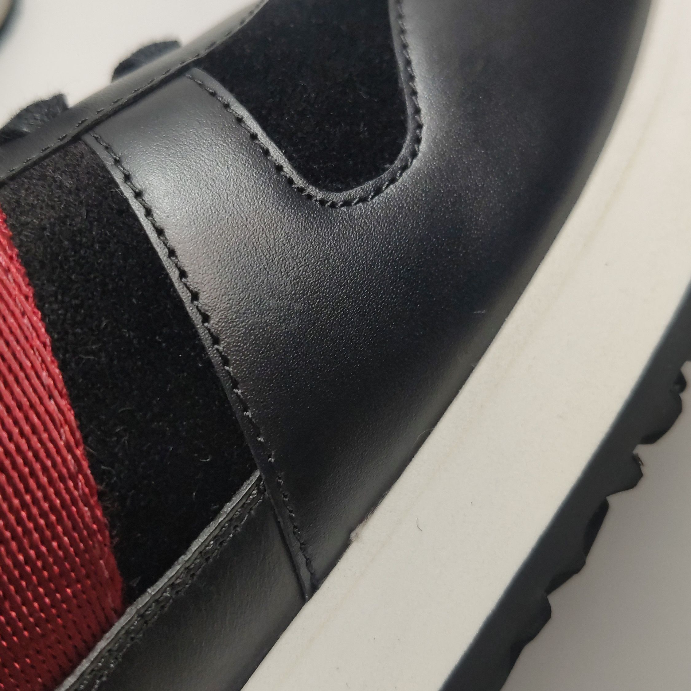 Bally Bally Stripe Detail Mixed Media Sneakers 42 Size US 9 / EU 42 - 8 Thumbnail