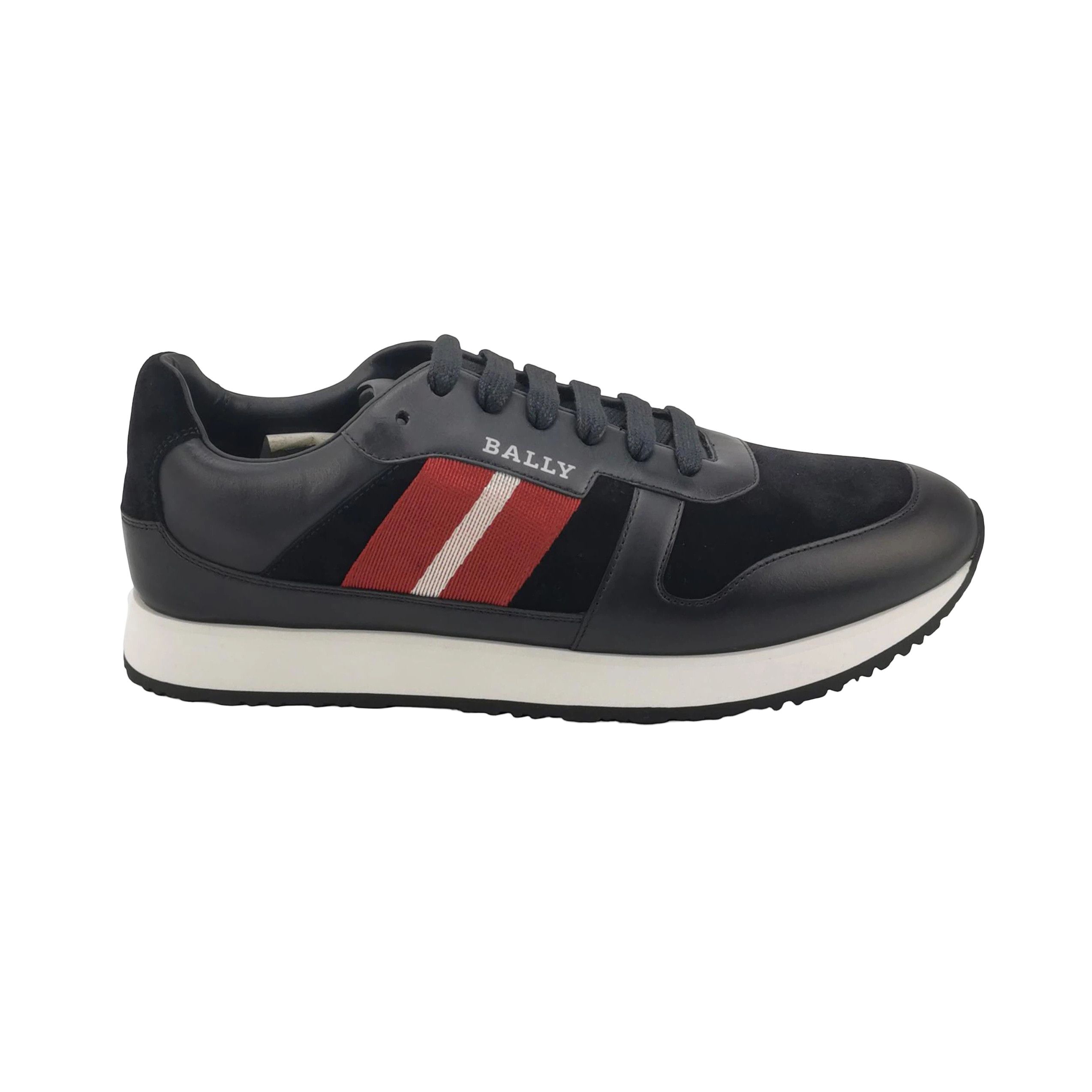 Bally Bally Stripe Detail Mixed Media Sneakers 42 Size US 9 / EU 42 - 2 Thumbnail