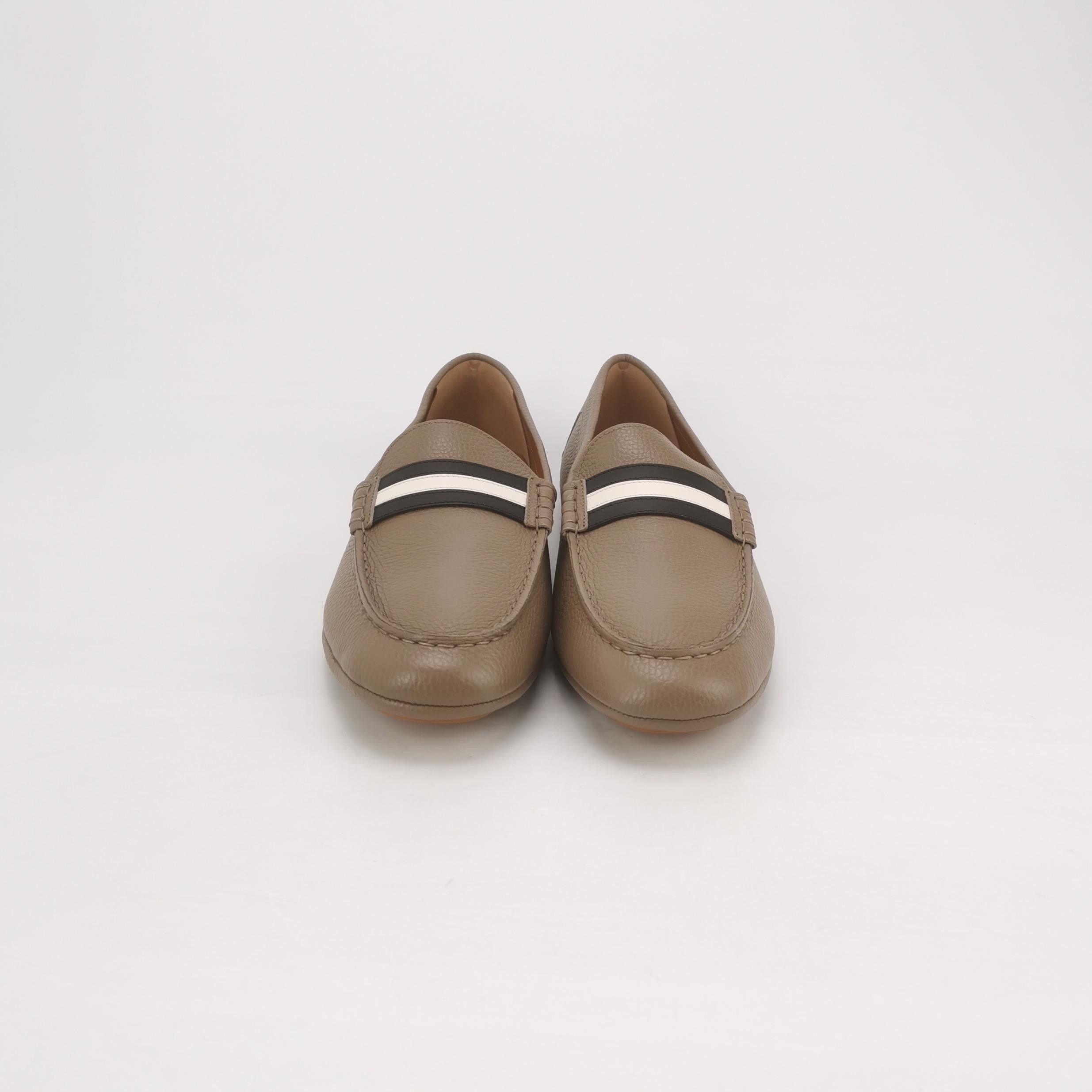 Bally Bally Striped Grained Leather Driving Shoes 43 Size US 10 / EU 43 - 4 Thumbnail