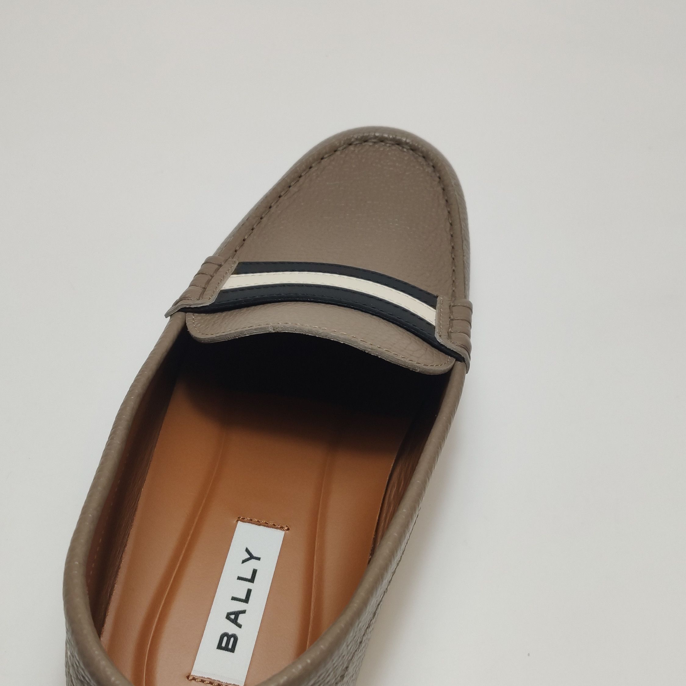 Bally Bally Striped Grained Leather Loafers Size EU 42 Size US 9 / EU 42 - 11 Thumbnail