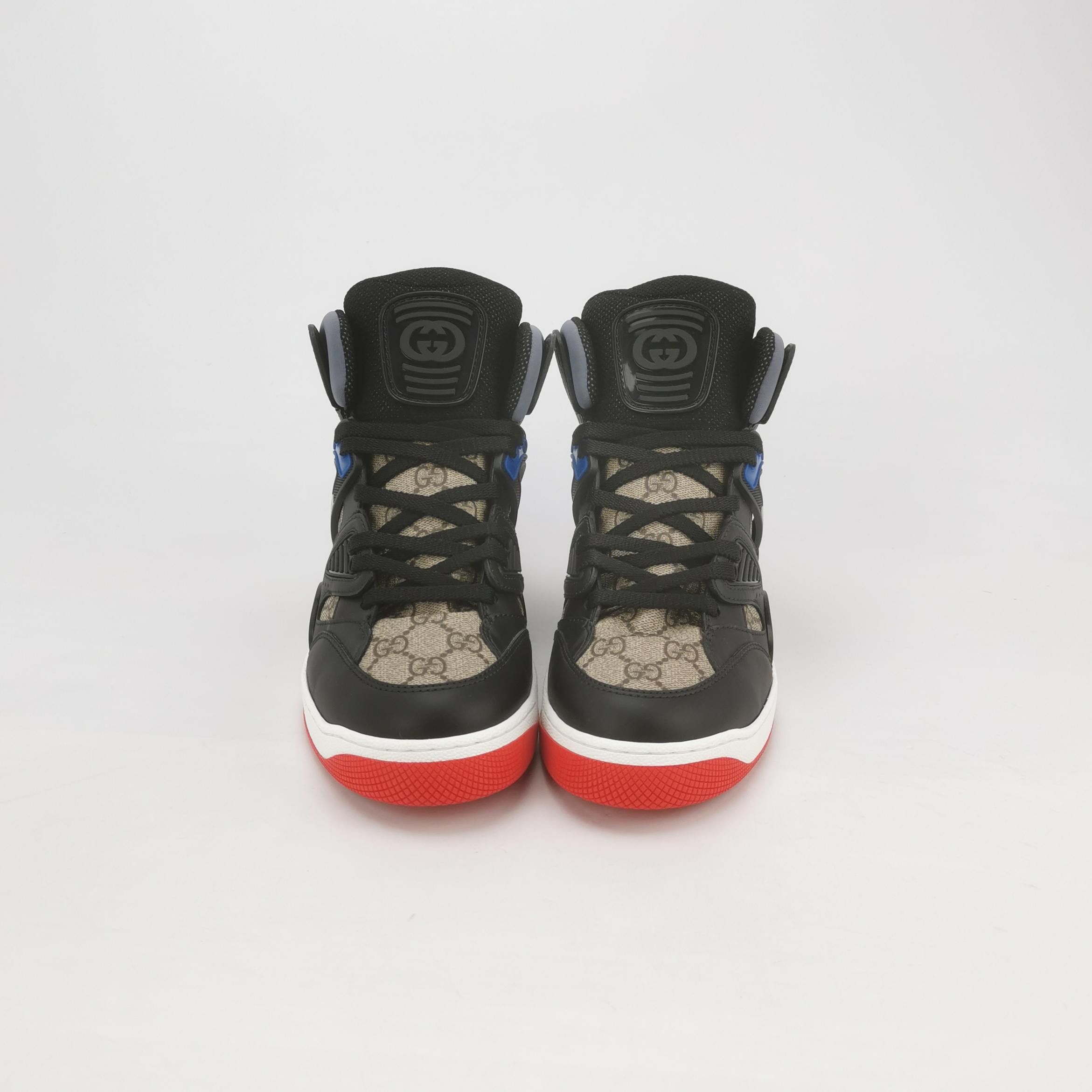Gucci Gucci Panelled GG Monogram Basket Sneakers Size 40 Size US 7 / EU 40 - 4 Thumbnail