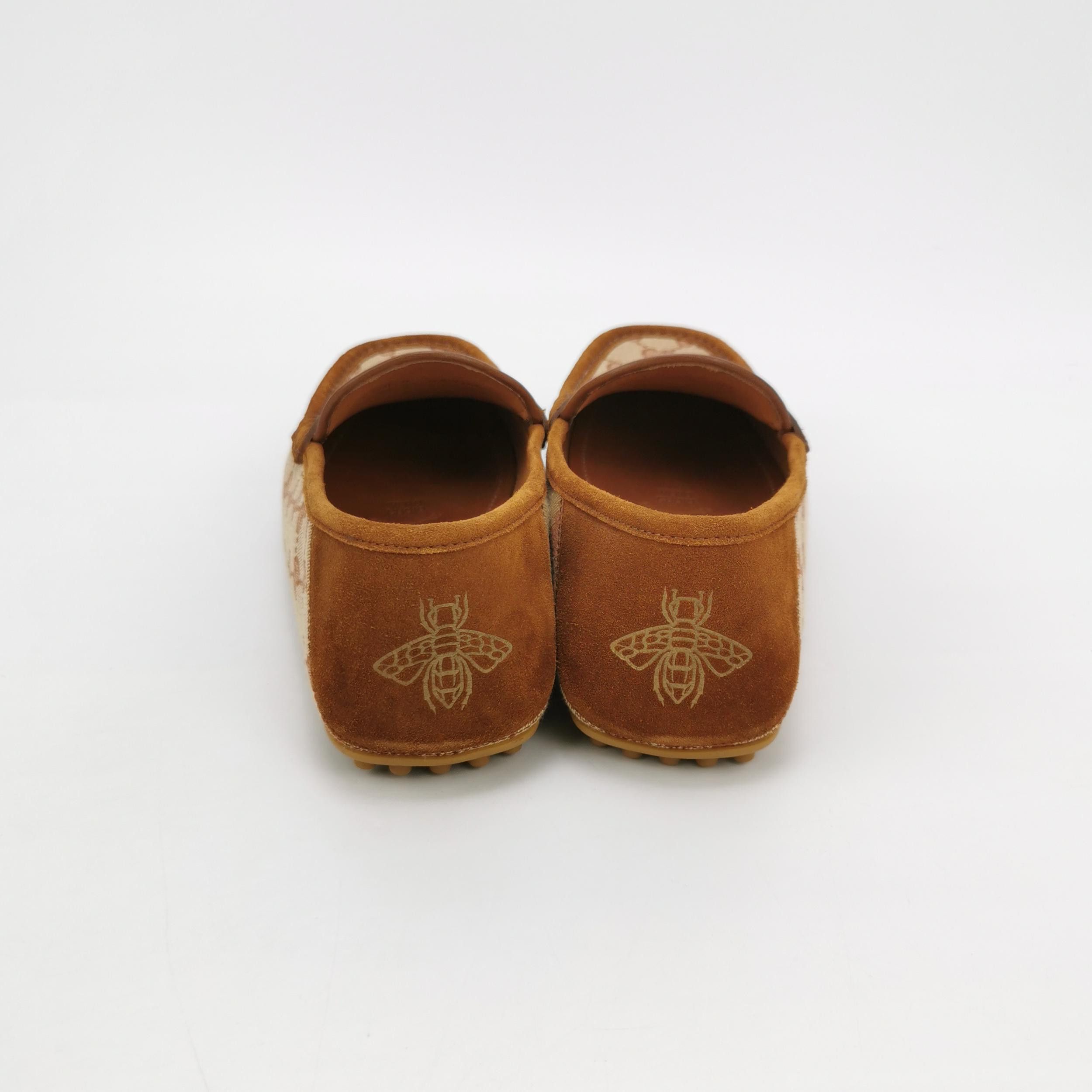 Gucci Gucci GG Monogram Canvas Loafers EU 40.5 Size US 7 / EU 40 - 5 Thumbnail