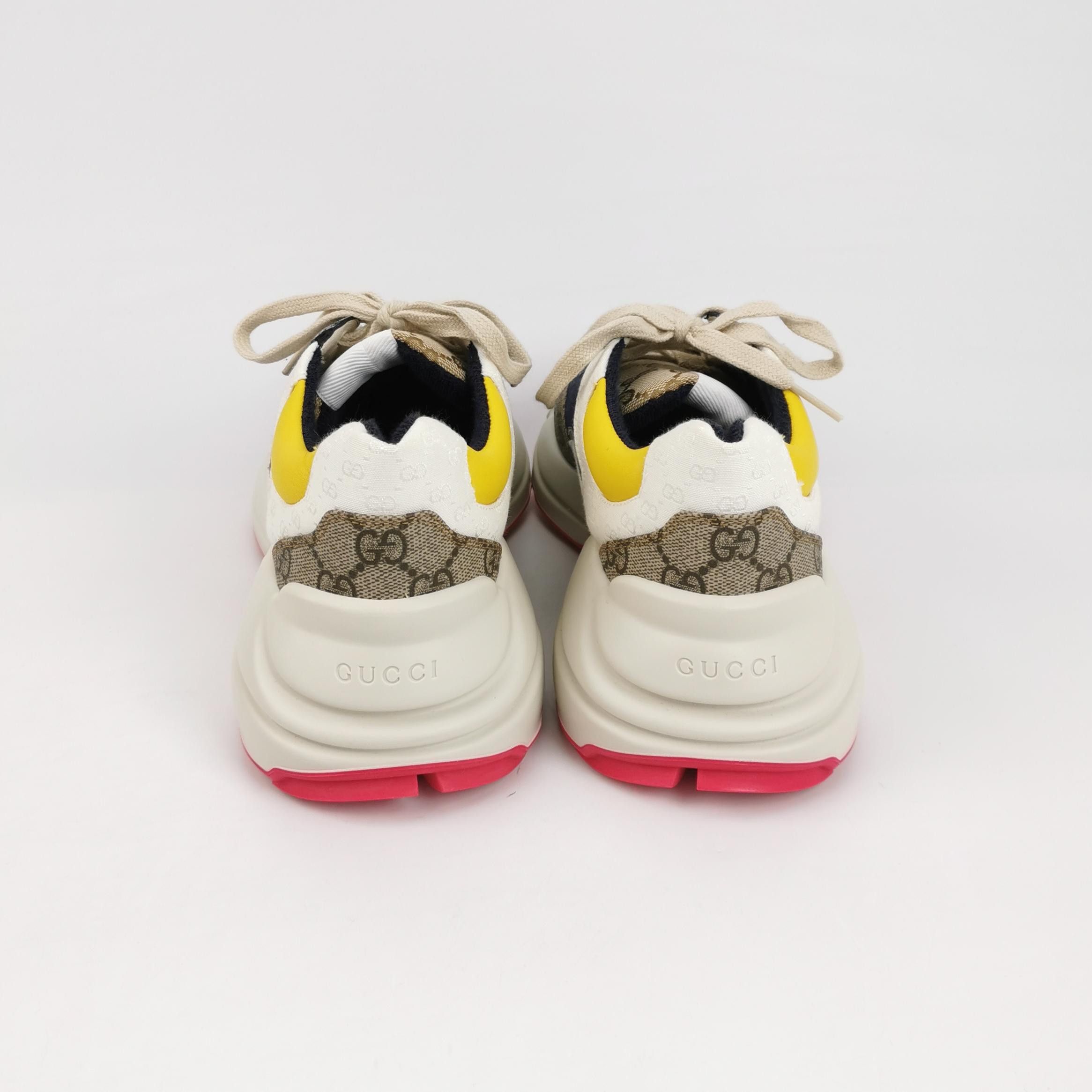 Gucci Gucci Rhyton GG Supreme Sneakers 41.5 Size US 8 / EU 41 - 5 Thumbnail