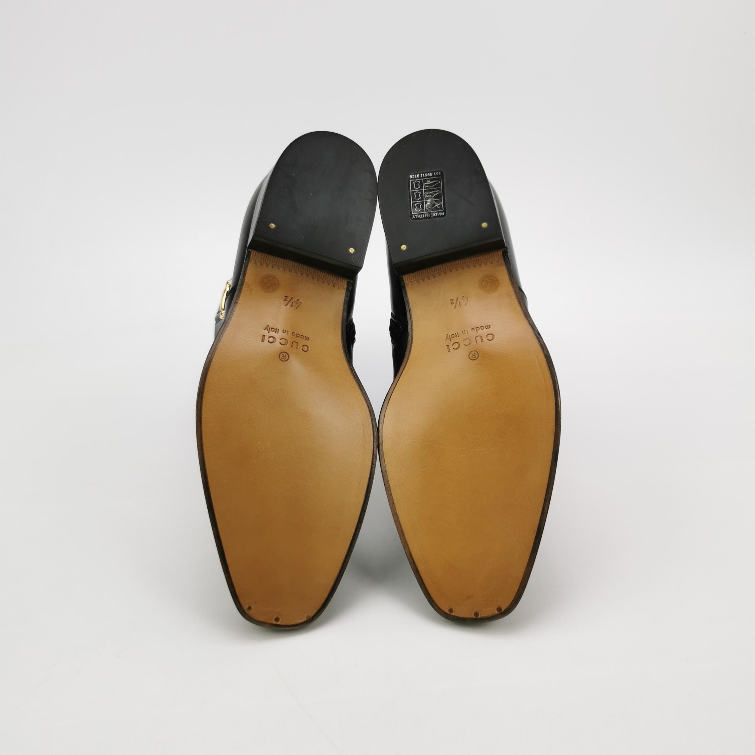 Gucci Gucci Half-Horsebit Leather Boots 38.5 Size US 8.5 / IT 38.5 - 6 Thumbnail
